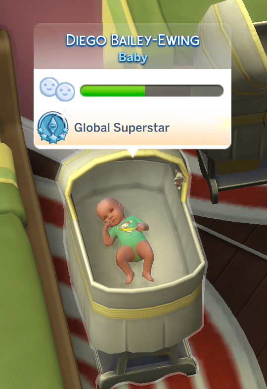 global superstar sim gave birth to a global superstar baby during a