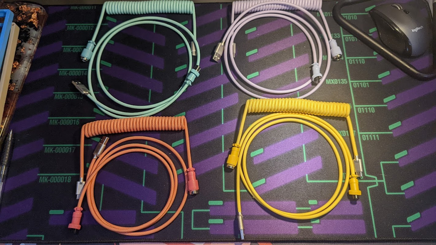 I got a batch of Keebmonkey cables in today and I must say, they are