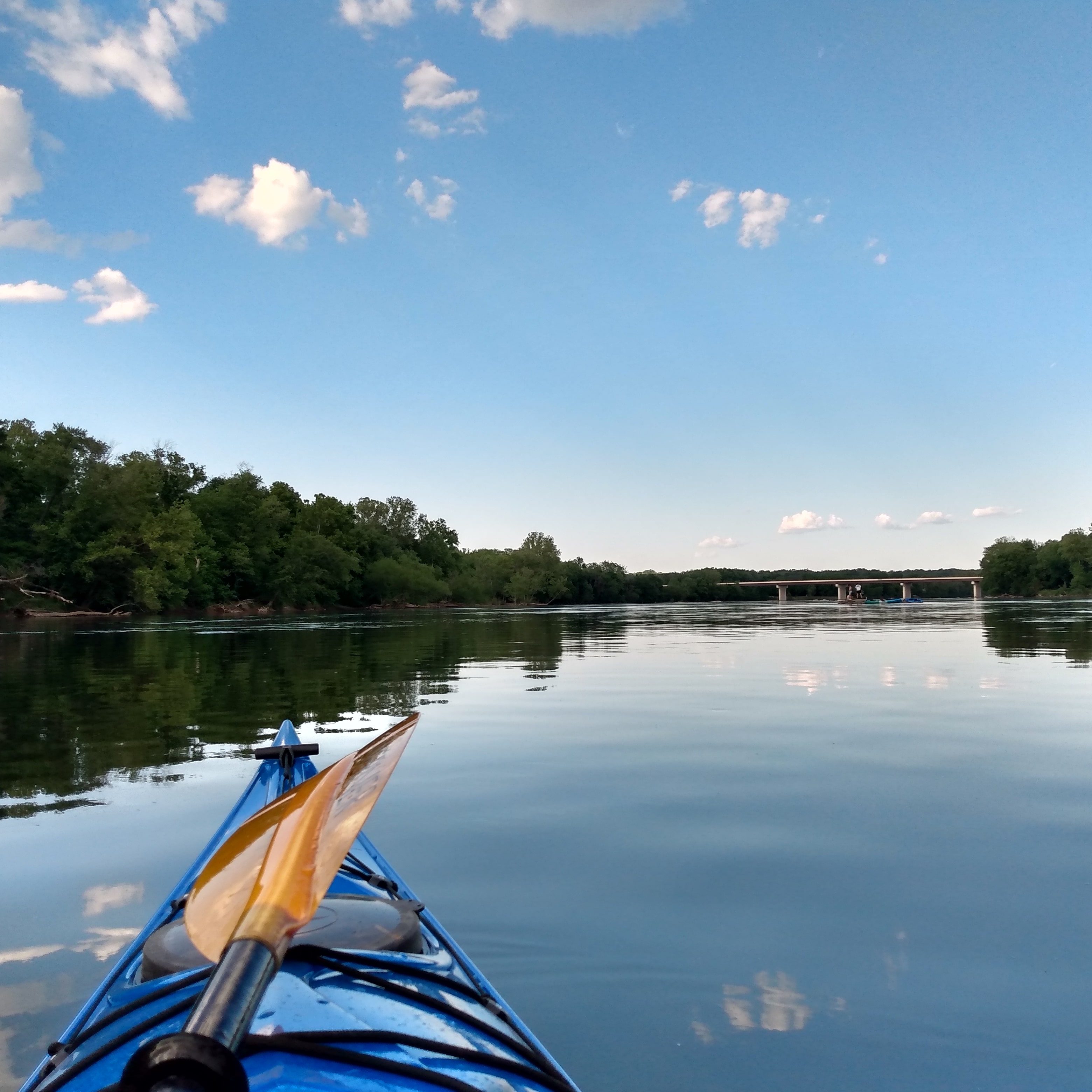 Pure glass today! Hugenaut flatwater, James river, Richmond Va r/Kayaking