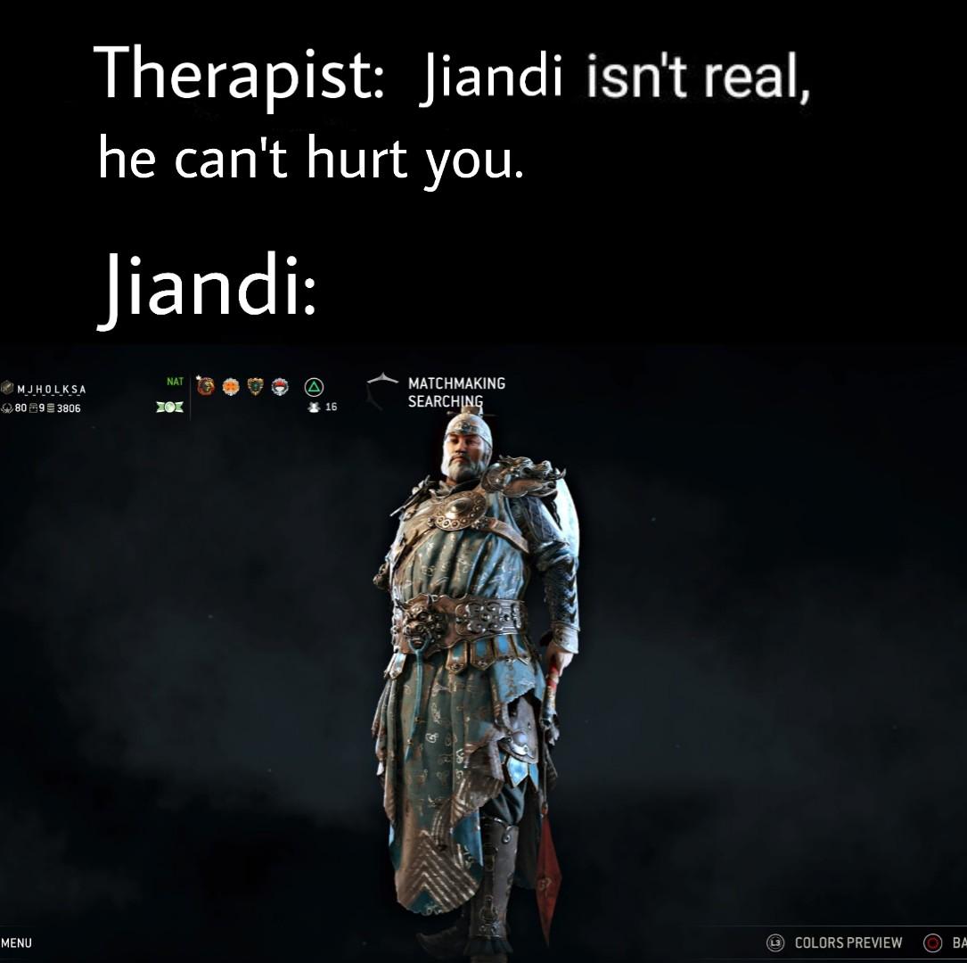 The wulin version of this meme forhonor