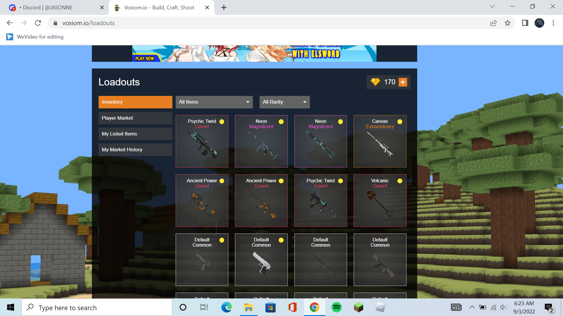 My Gun Skins So Far 😱😱😱😱😱😱 r/Voxiom