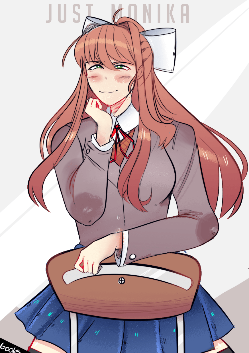 (OC) Happy birthday Monika!!! DDLC