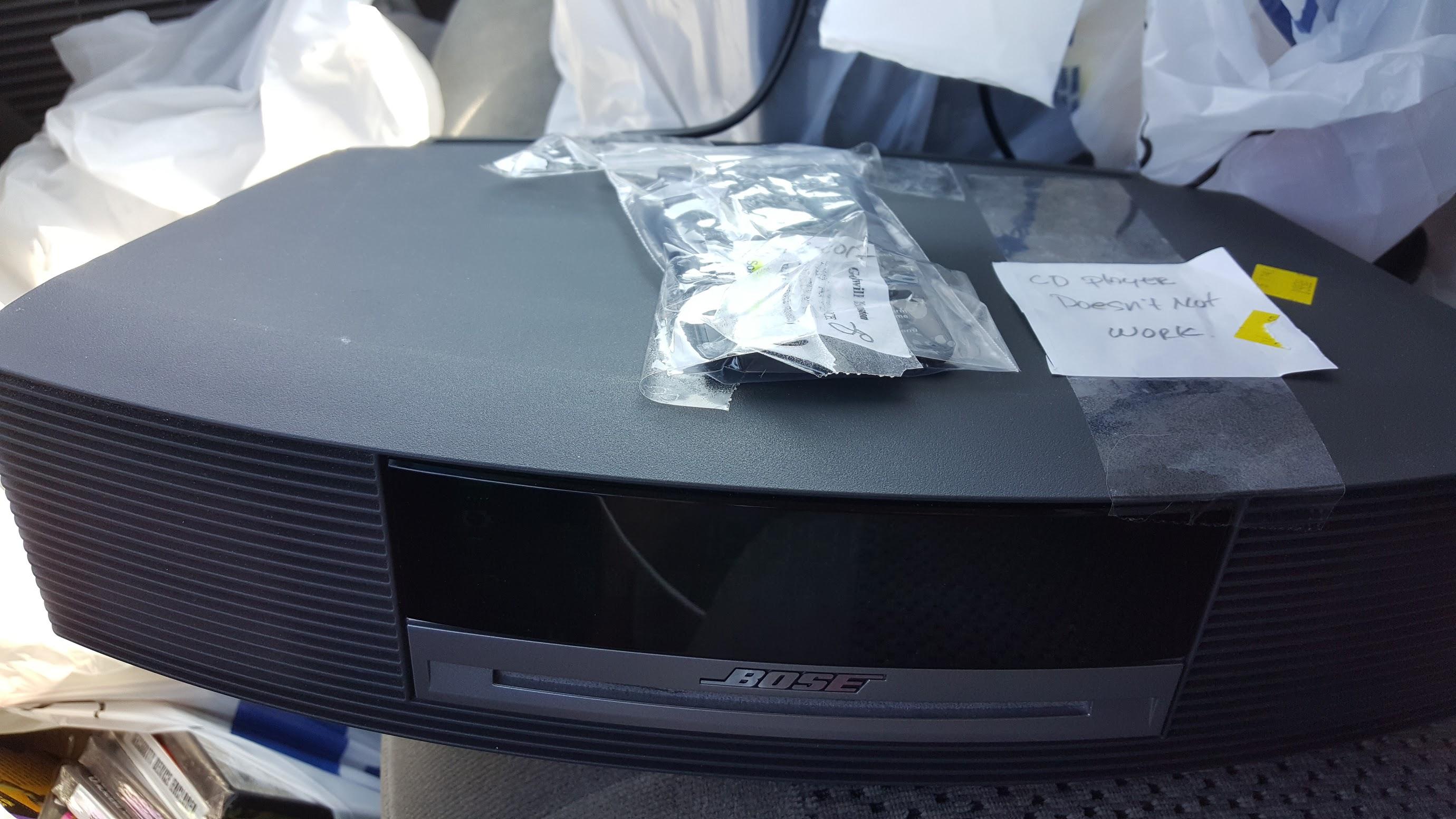 Bose Wave Music System only 20...also I fixed the cd