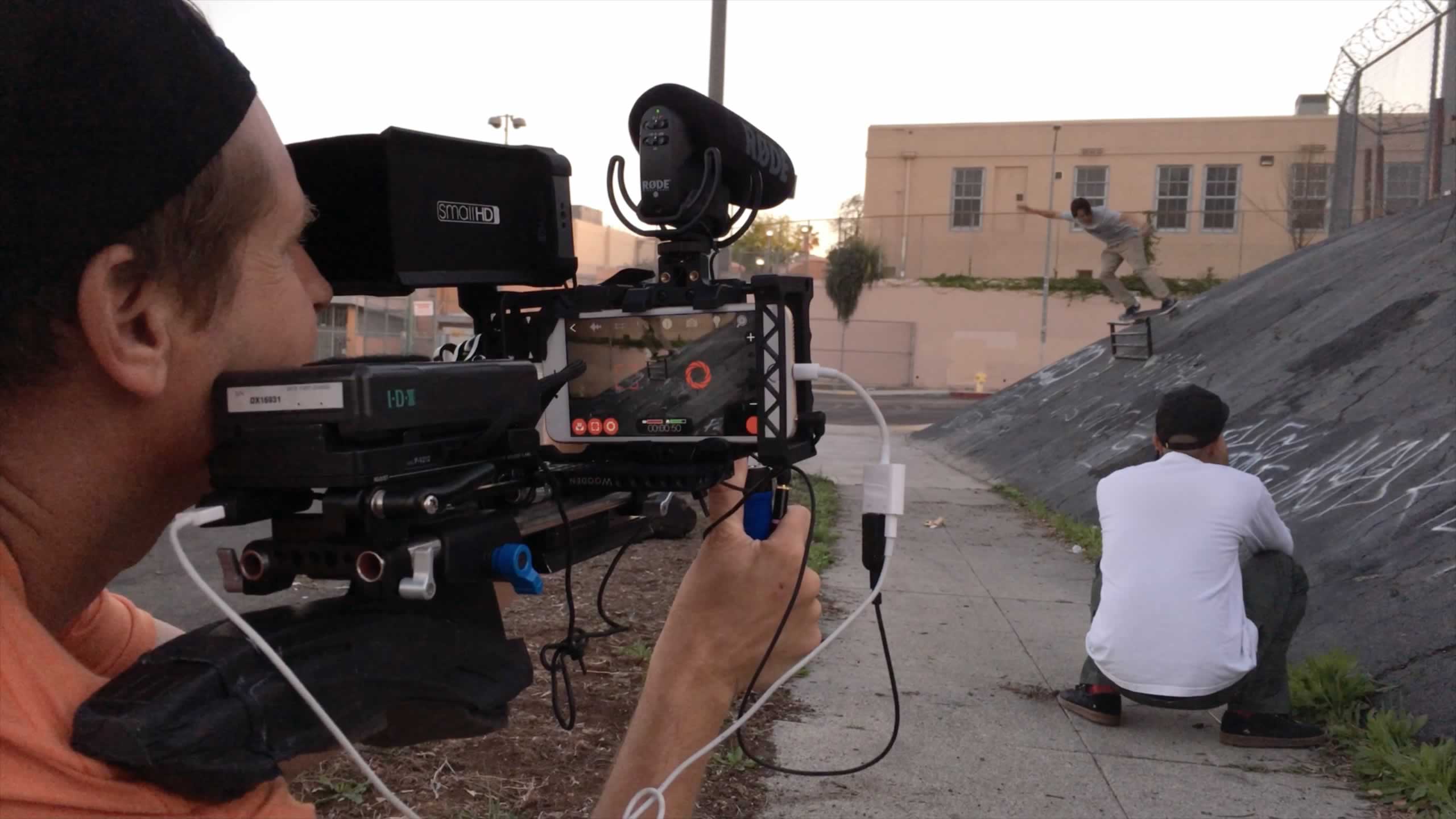 "Shot on iPhone" behind the scenes r/pics