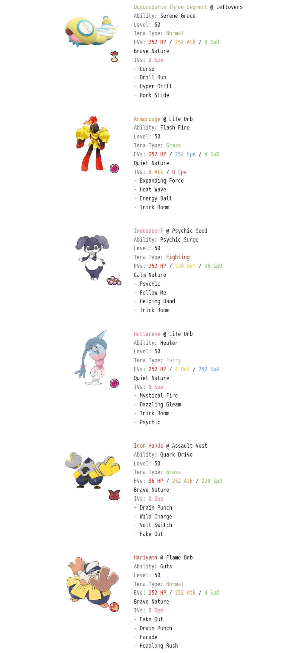 should I pick Iron hands or hariyama? After that I'll pick a fast Mon