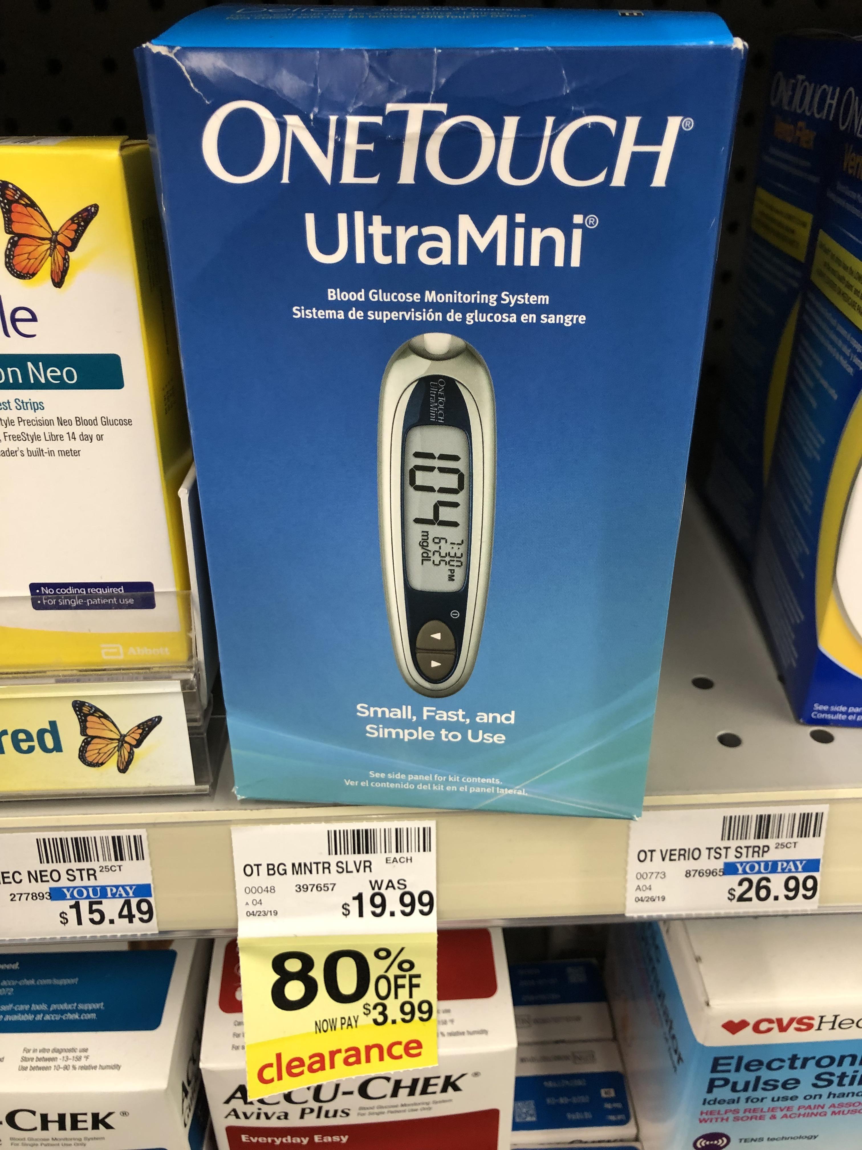 FYI at CVS right now. New models coming out soon?? diabetes