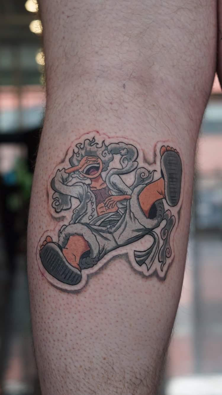 My first One Piece tattoo! I loved this panel so much I screamed when I first saw it (repost