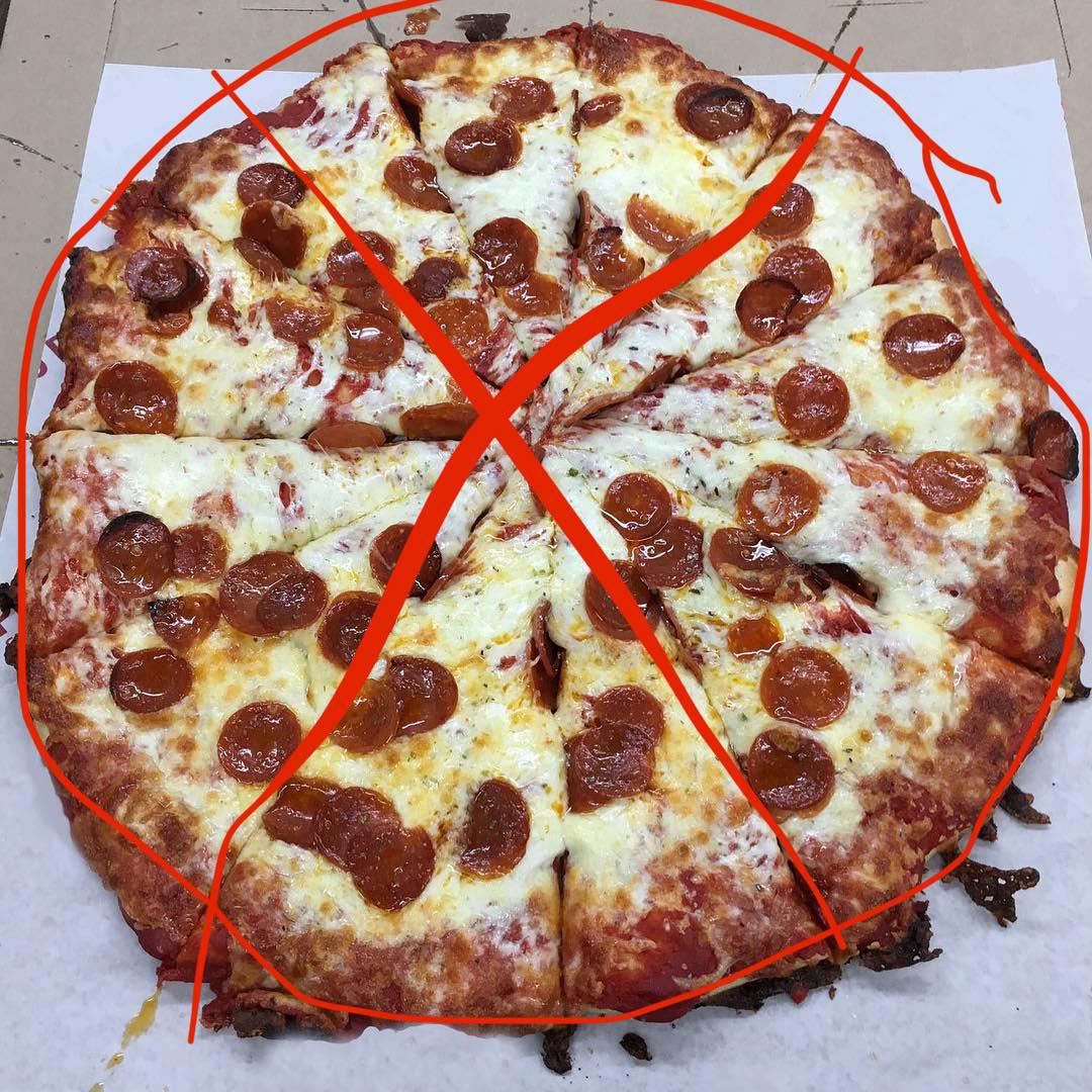 Pizza is the worst food on the Pizza