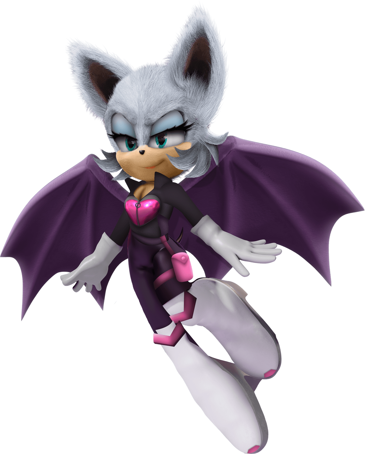 If Rouge appeared in the third film, how would you write her? (Art by