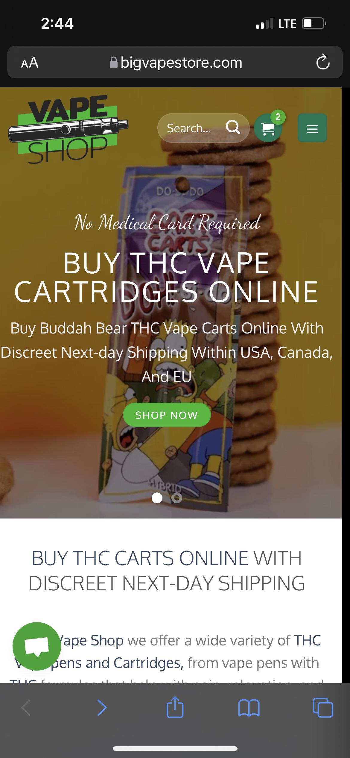 Is buying carts and gas from a website like this safe or are they