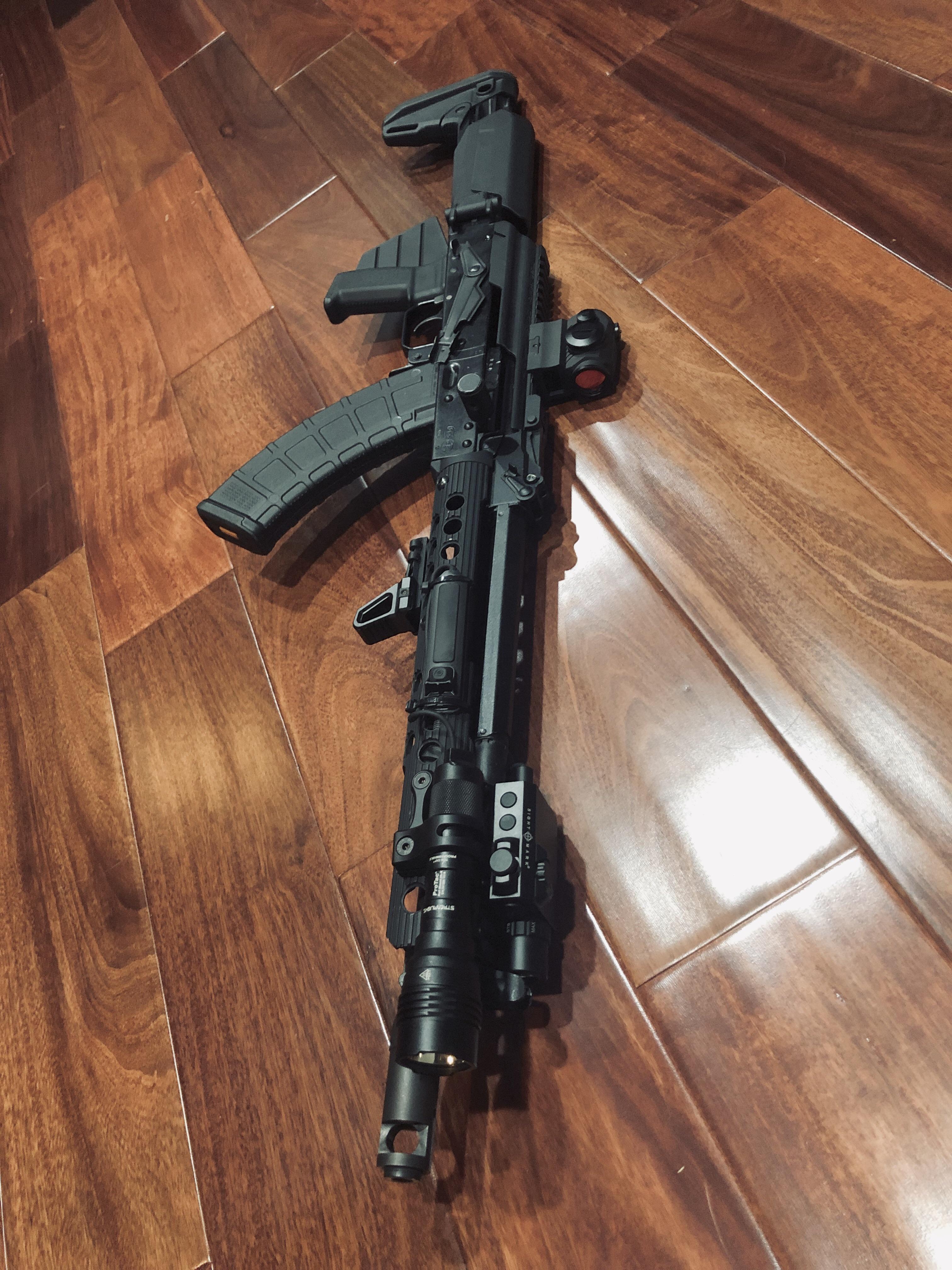 My California legal Saiga build r/ak47