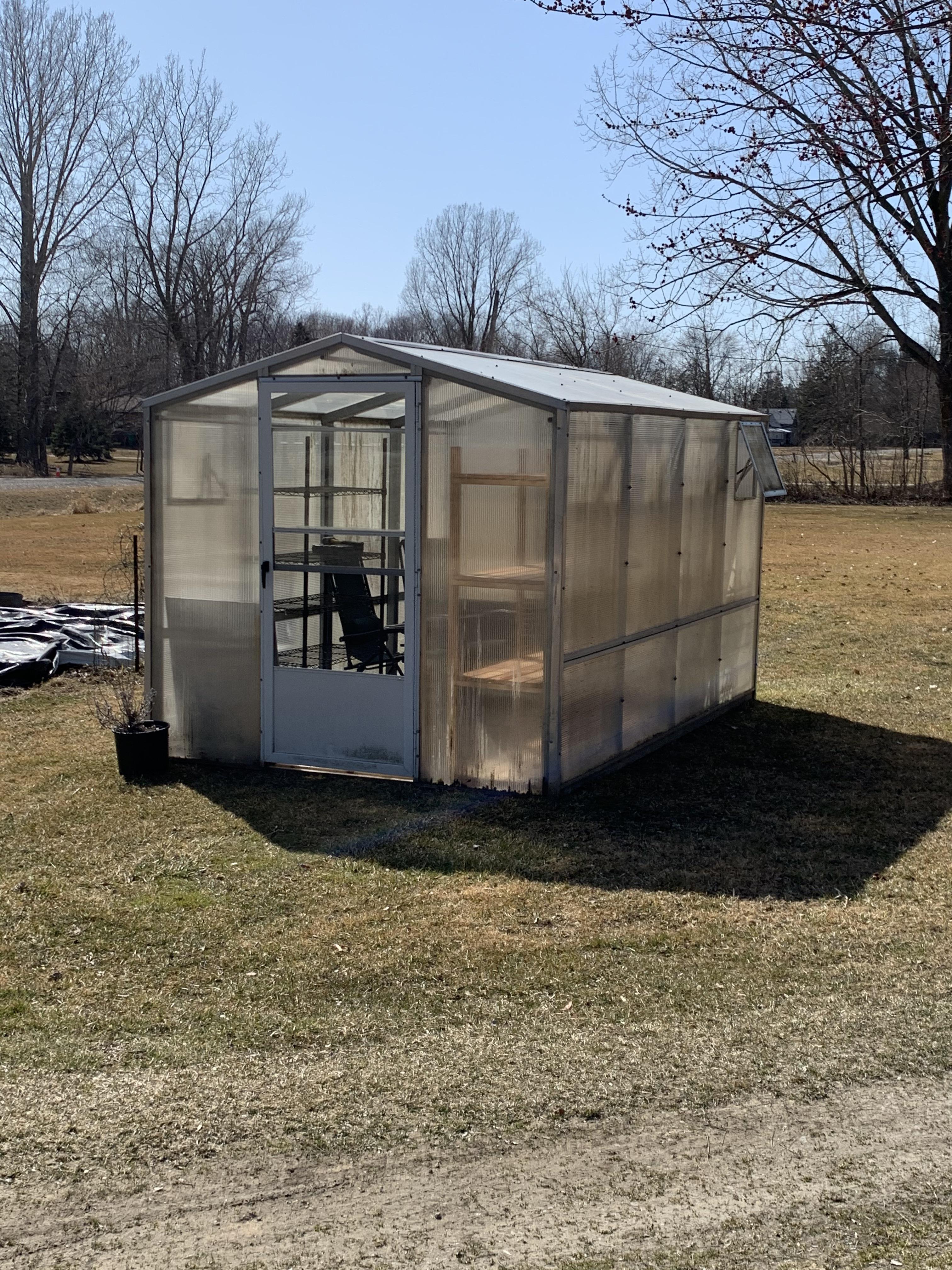 New to greenhouseing r/Greenhouses