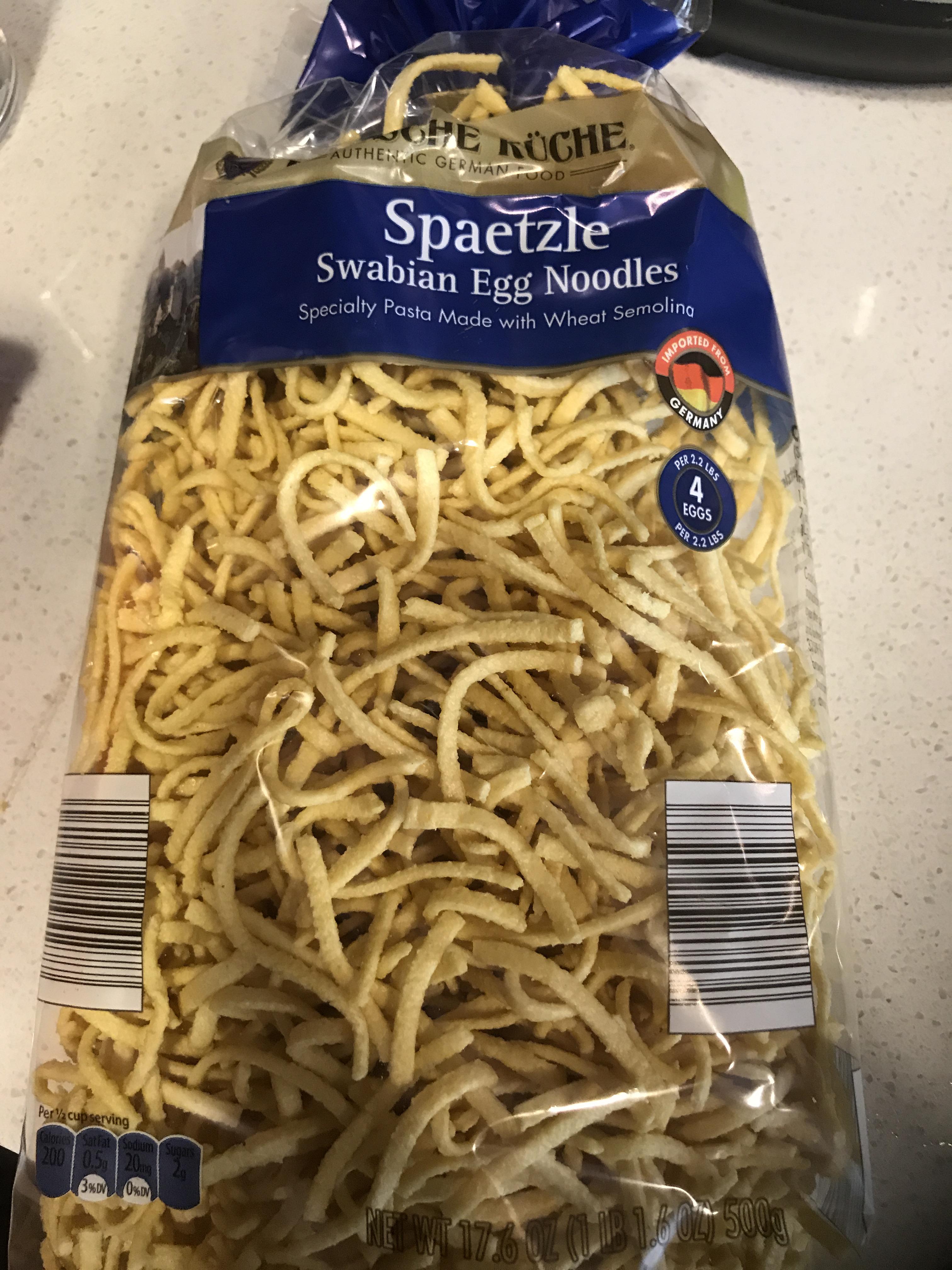 Spaetzle noodles...what to serve with them? r/WhatShouldICook