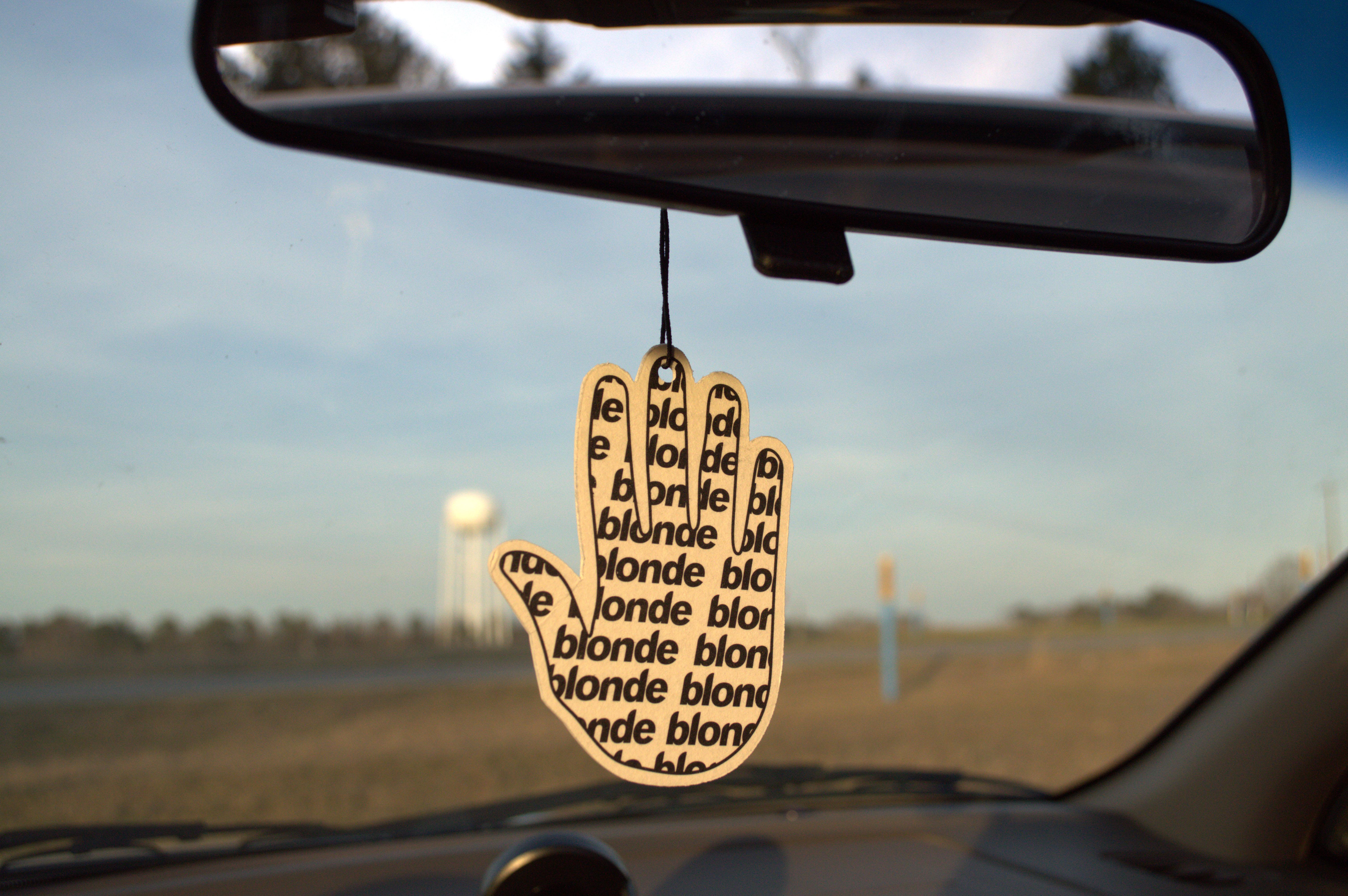 Took a shot of my air freshener r/FrankOcean