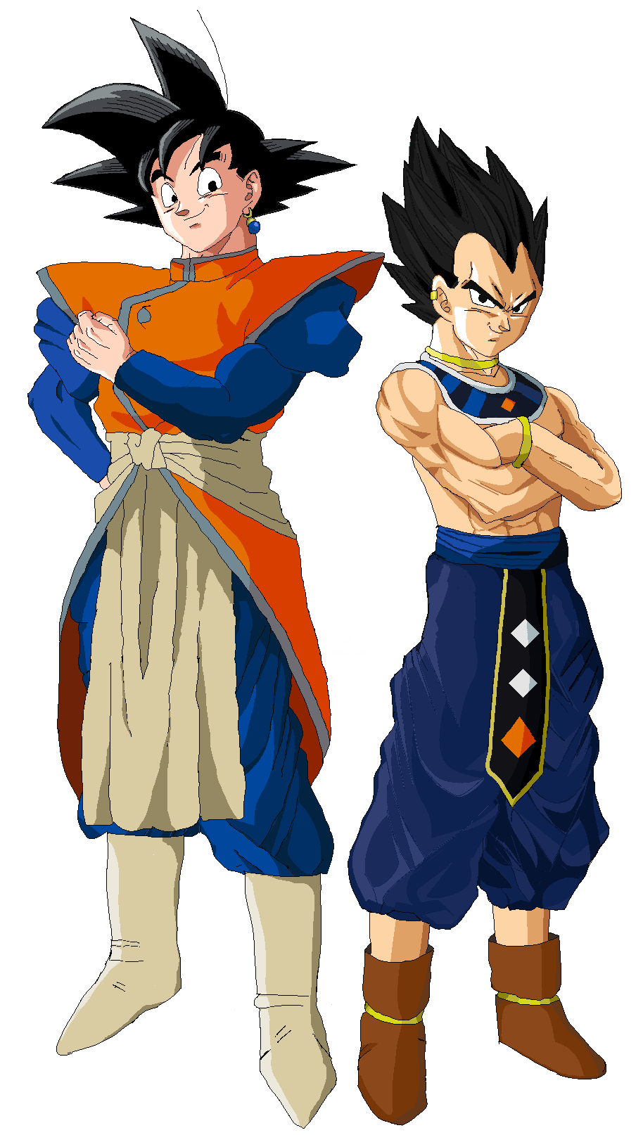 The boys as Destroyer and Supreme Kai r/Dragonballsuper