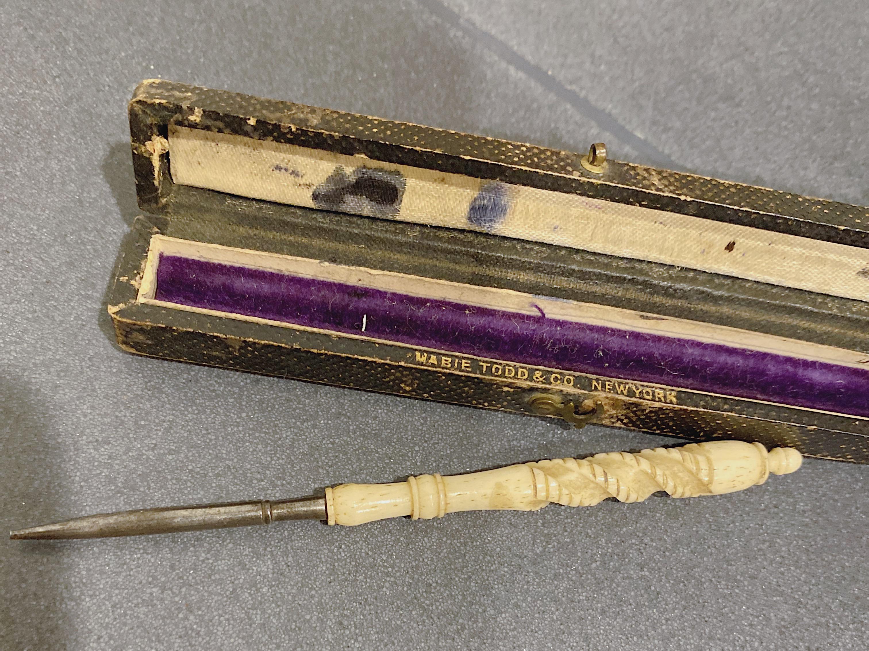 Ivory 1800s Mabie Todd & Co Dip pen—anyone know about this pen? r/fountainpens