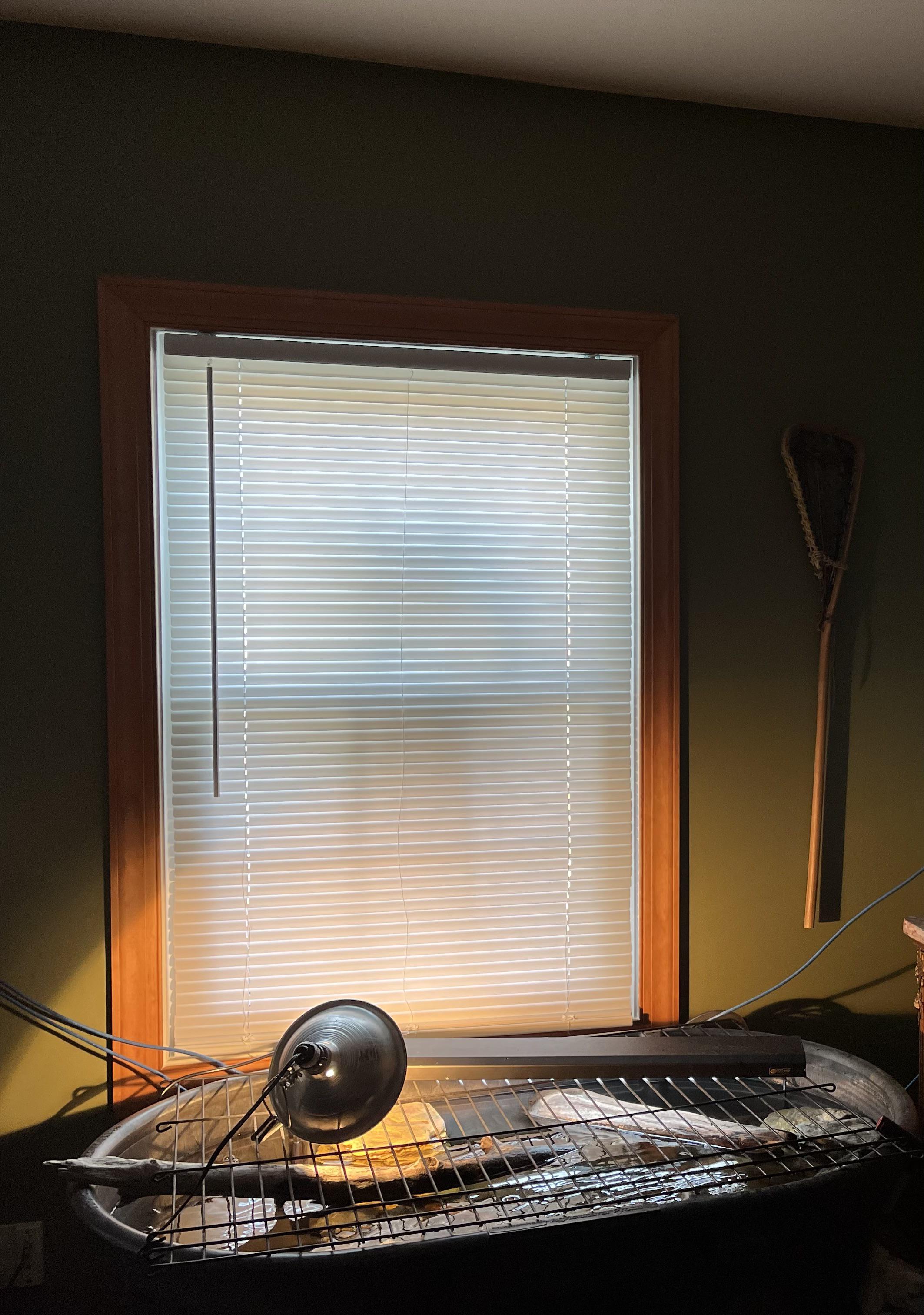 Heat lamp exploded yesterday would it be advisable to hang my lights