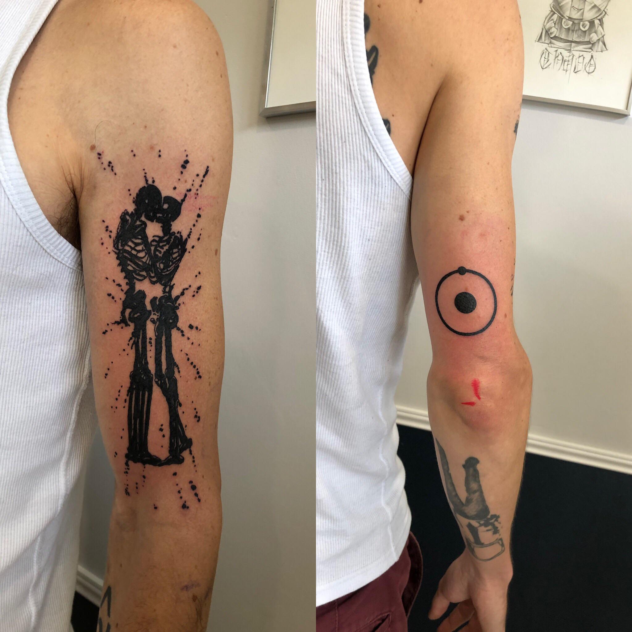 16th and 17th tattoo, 3rd Watchmen one Watchmen