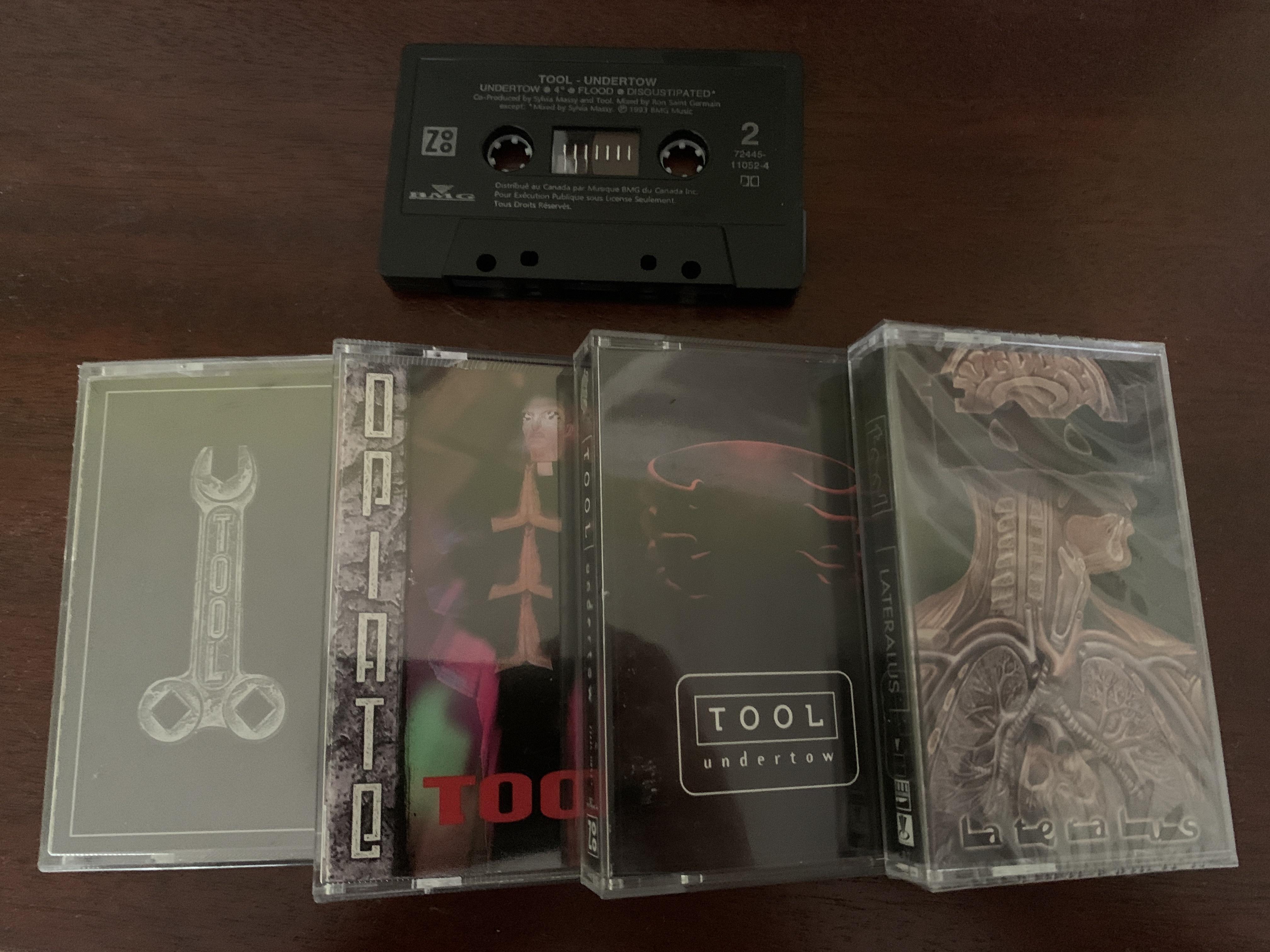 10 years of collecting Tool cassettes. All official copies. r/ToolBand