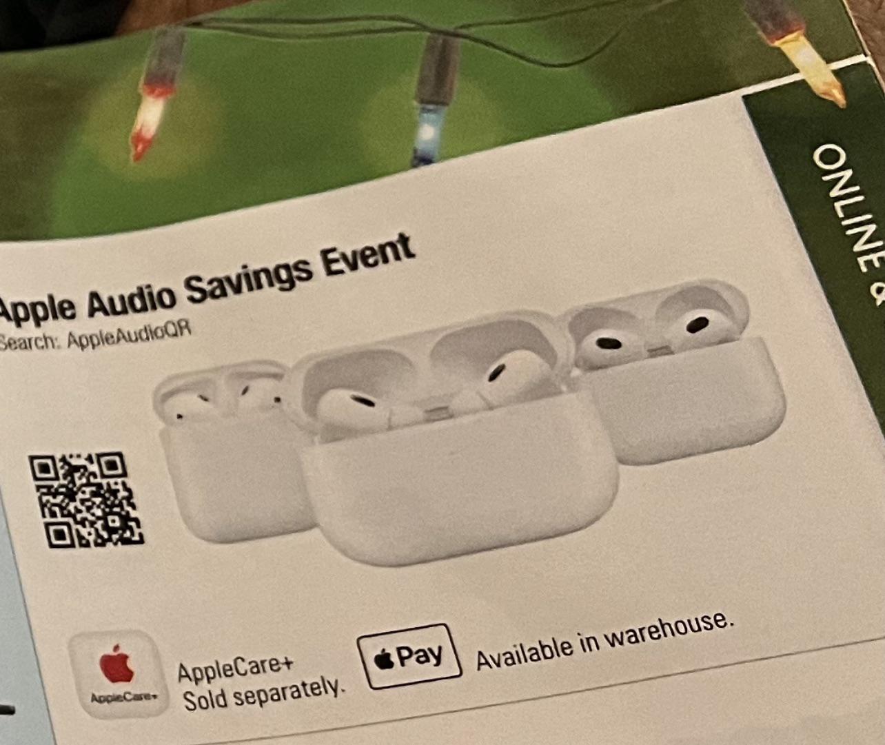 Anyone know if the new AirPod pro (second gen) will be included ? r