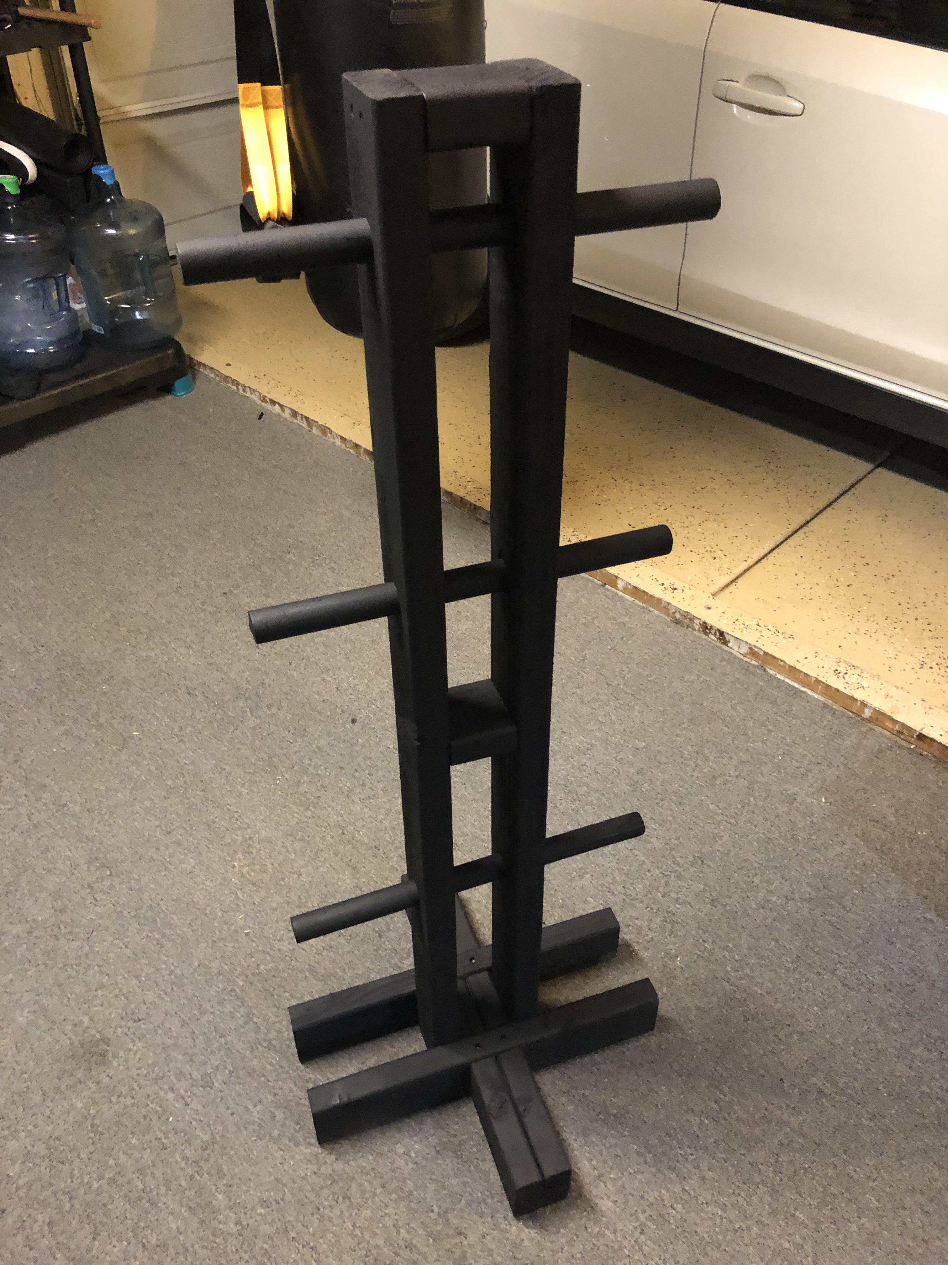 DIY Weight Tree r/homegym