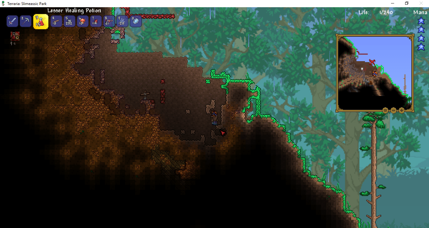 Nothing is more relieving then when the flames disappear at the perfect time r/Terraria
