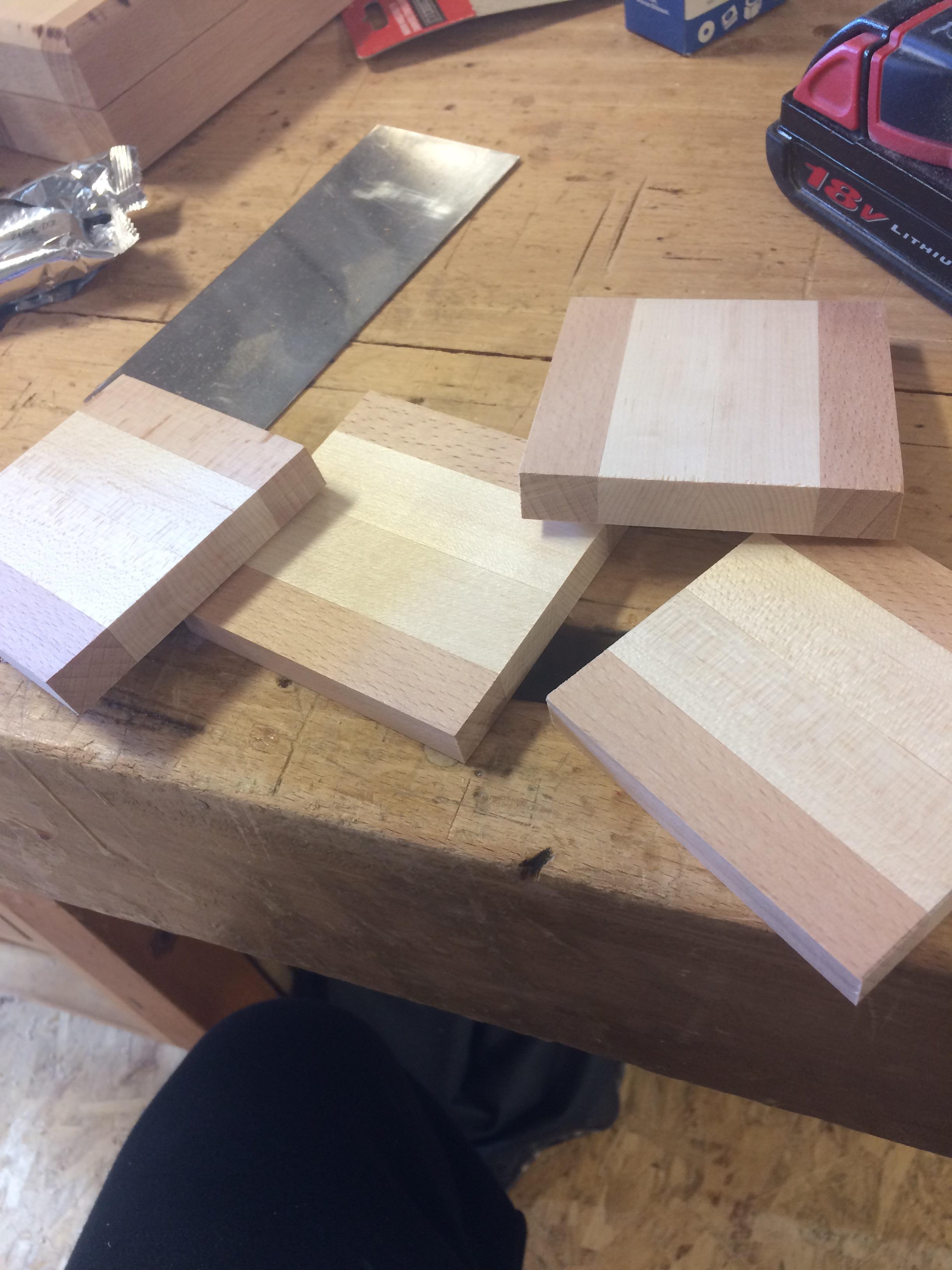 Made a honing stone box and had to oversize to screw the jig for