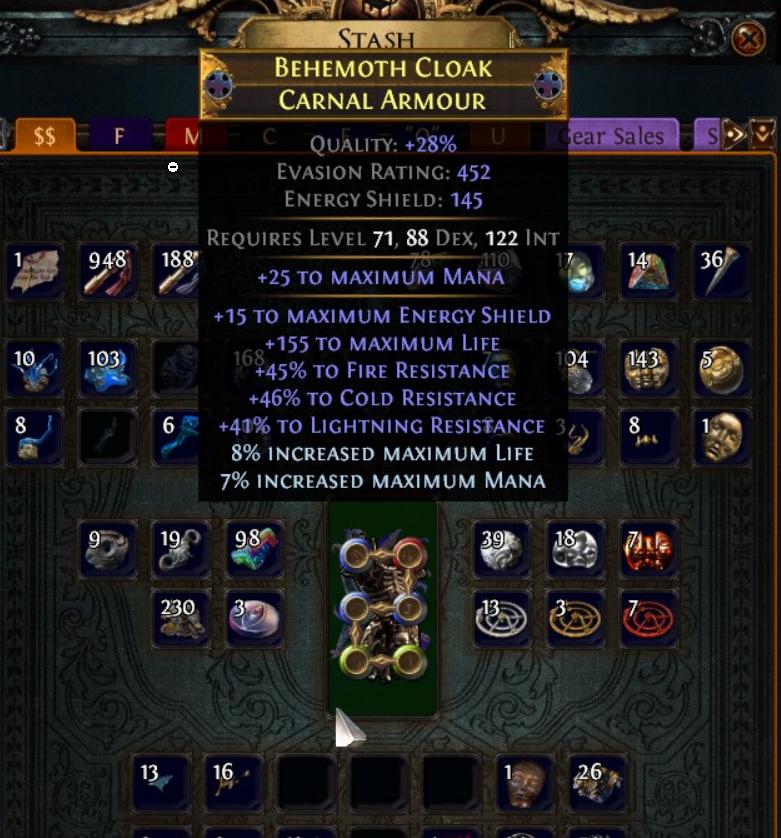 So I was spamming some chaos on an elder chest today.. r/pathofexile