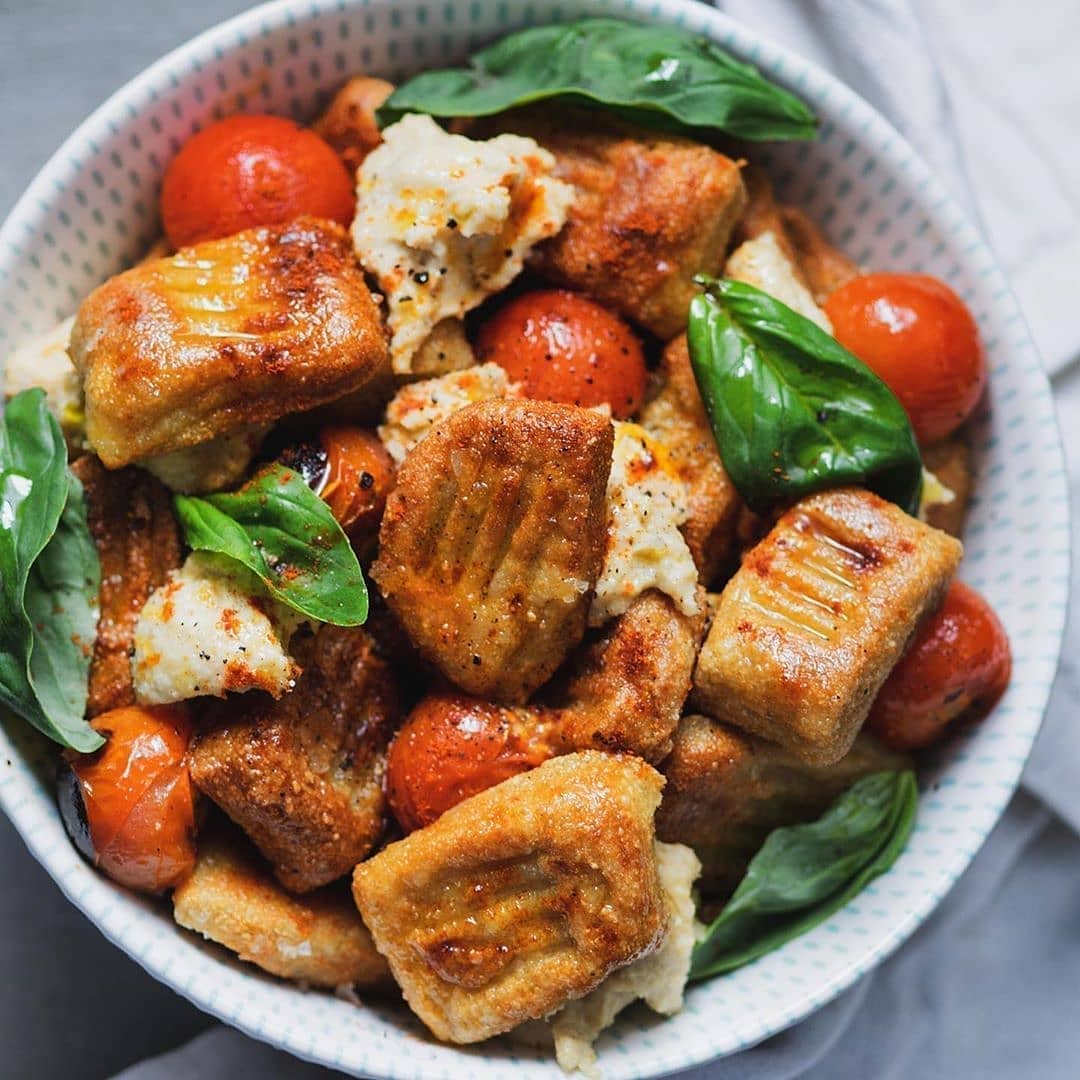 Homemade Crispy Tofu Gnocchi r/15minutefood