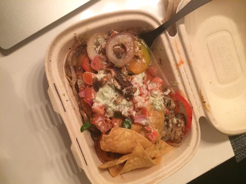 Mini GYG veggie burrito bowl (read comment) r/caloriecount