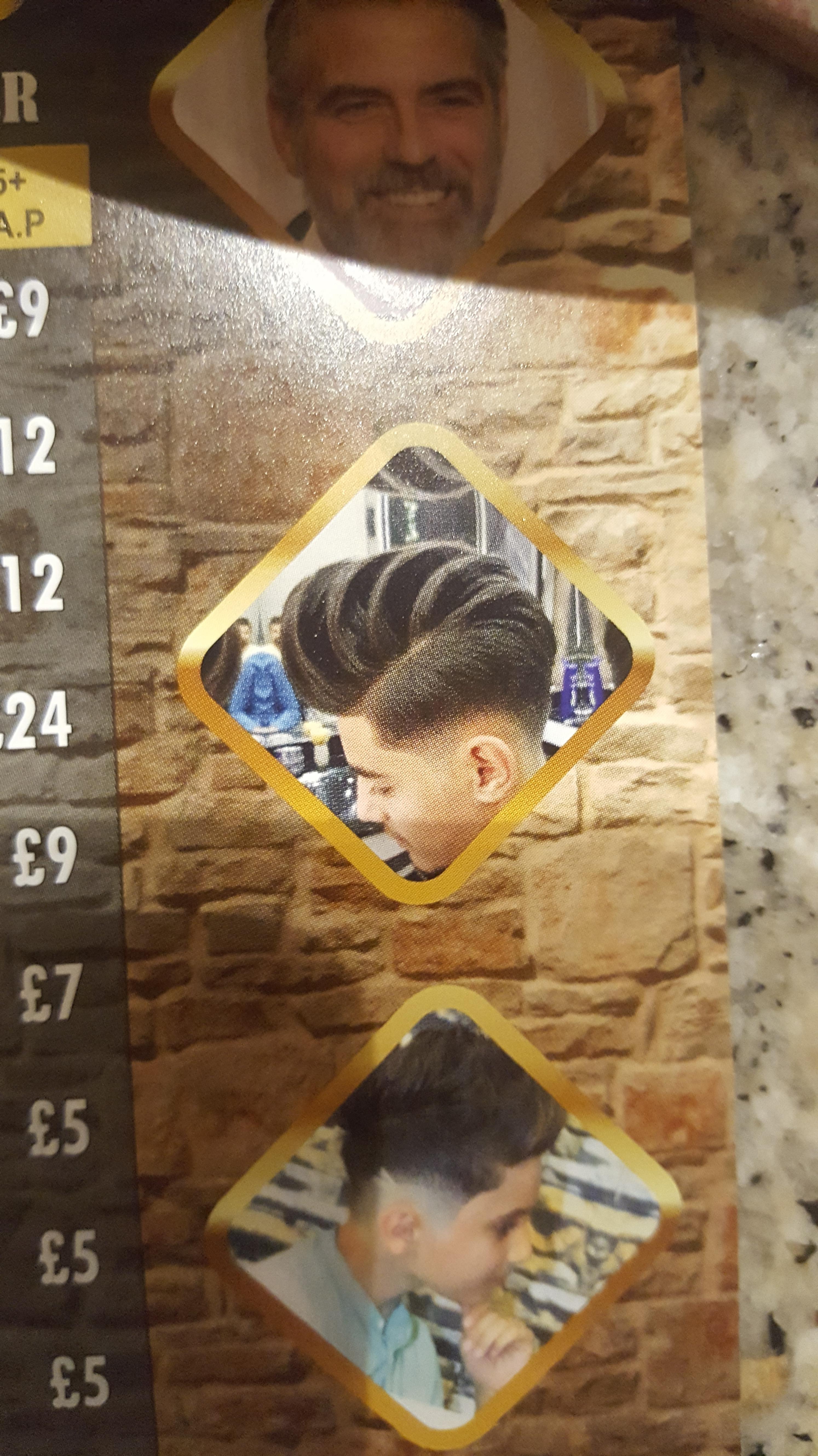 On a leaflet for a new Turkish barber near me r/Justfuckmyshitup