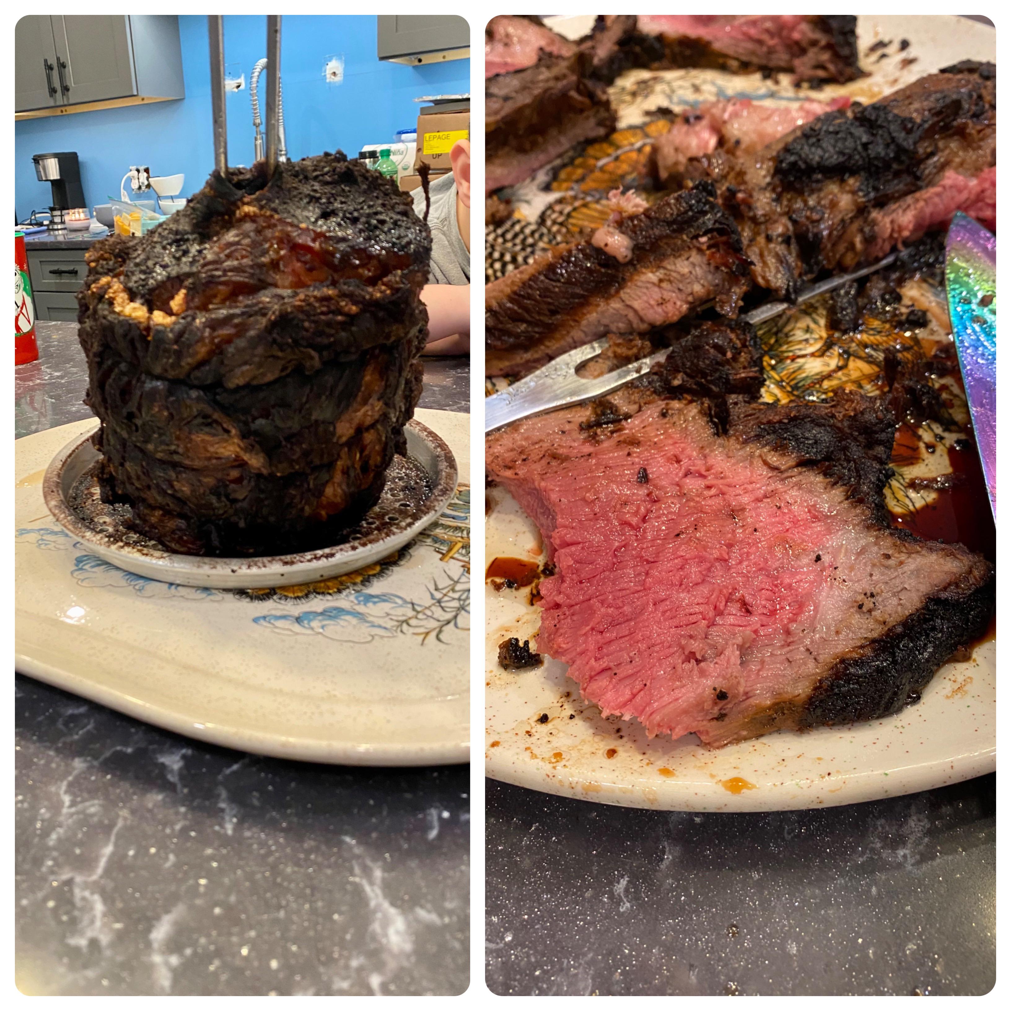 Deep fried boneless Ribeye roast r/FoodPorn