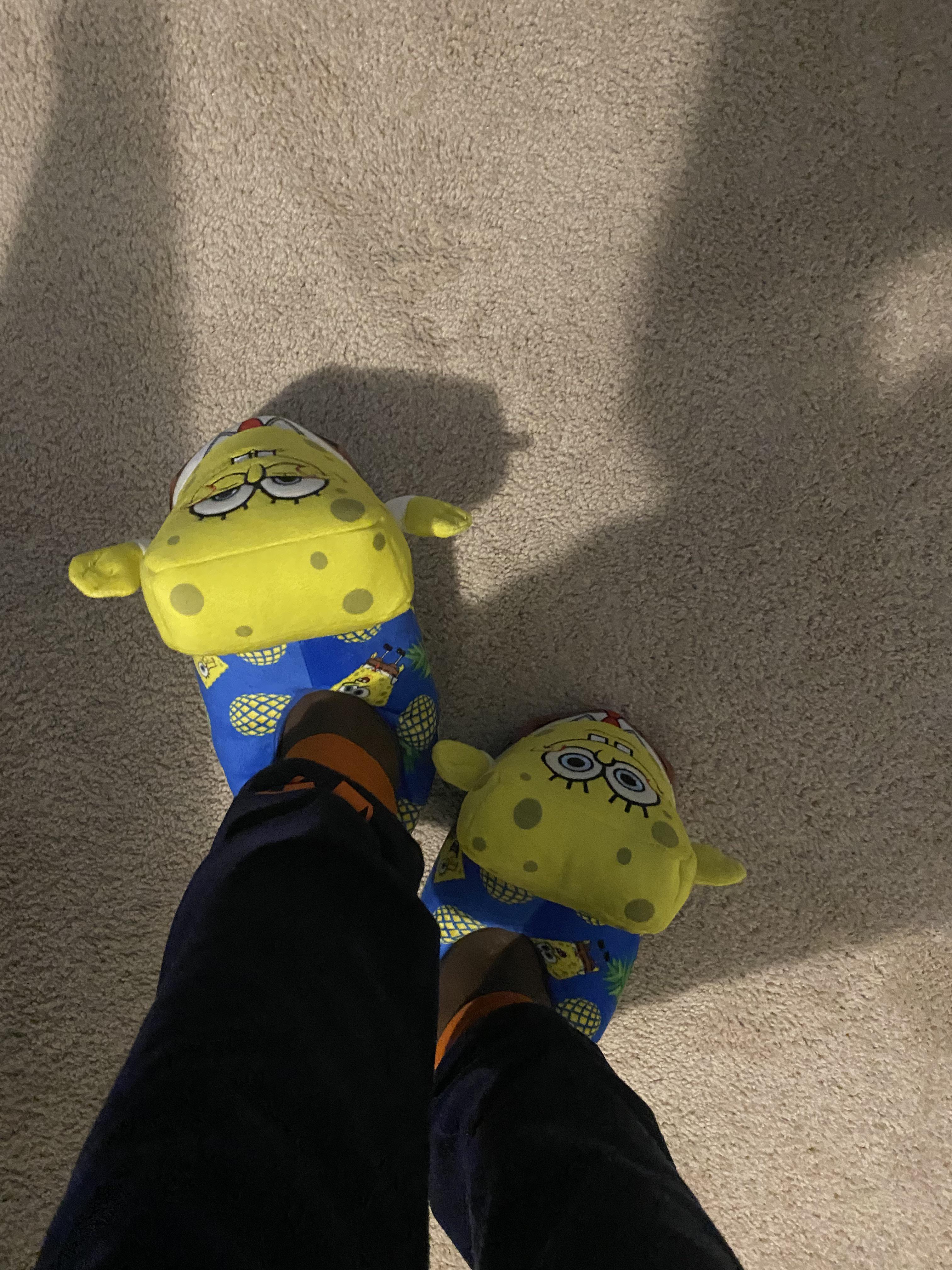 Got new SpongeBob slippers r/spongebob