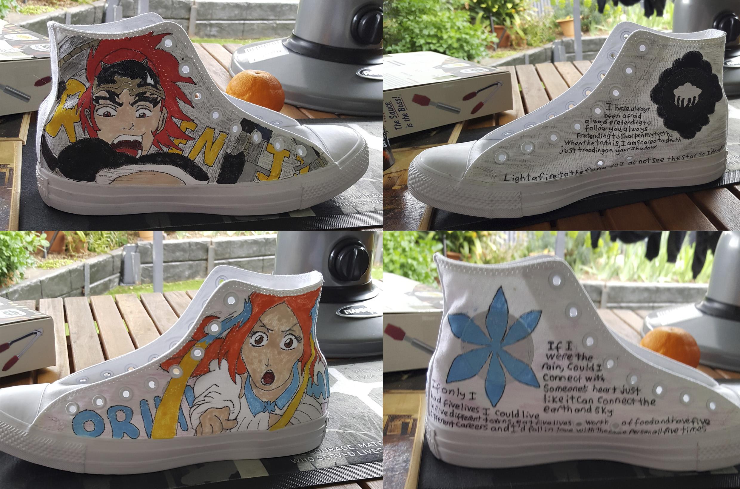 What's the point of having canvas shoes if I can't ruin/enhance them