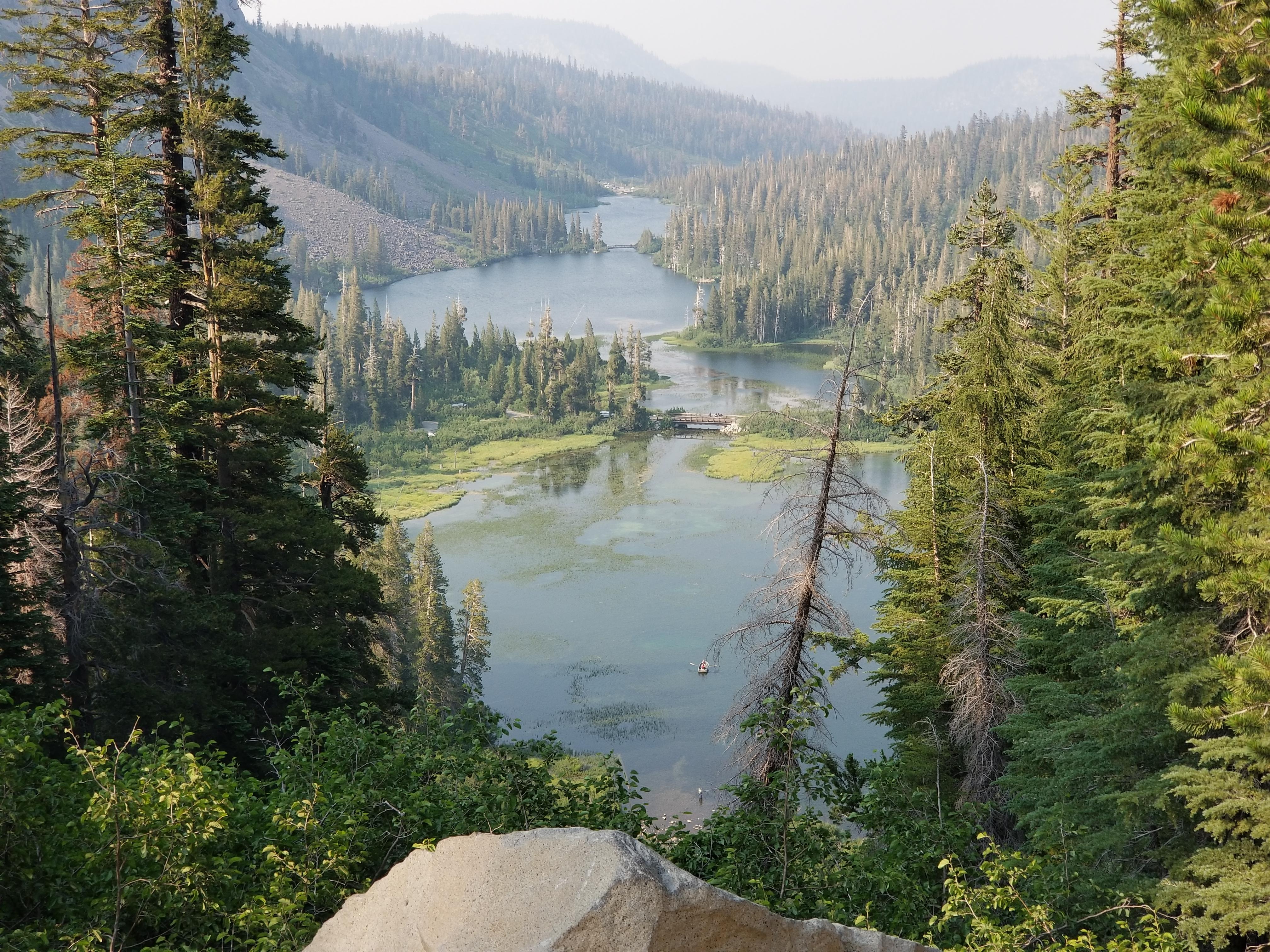 An overview of Twin Lakes in Mammoth, CA from this past weekend. r
