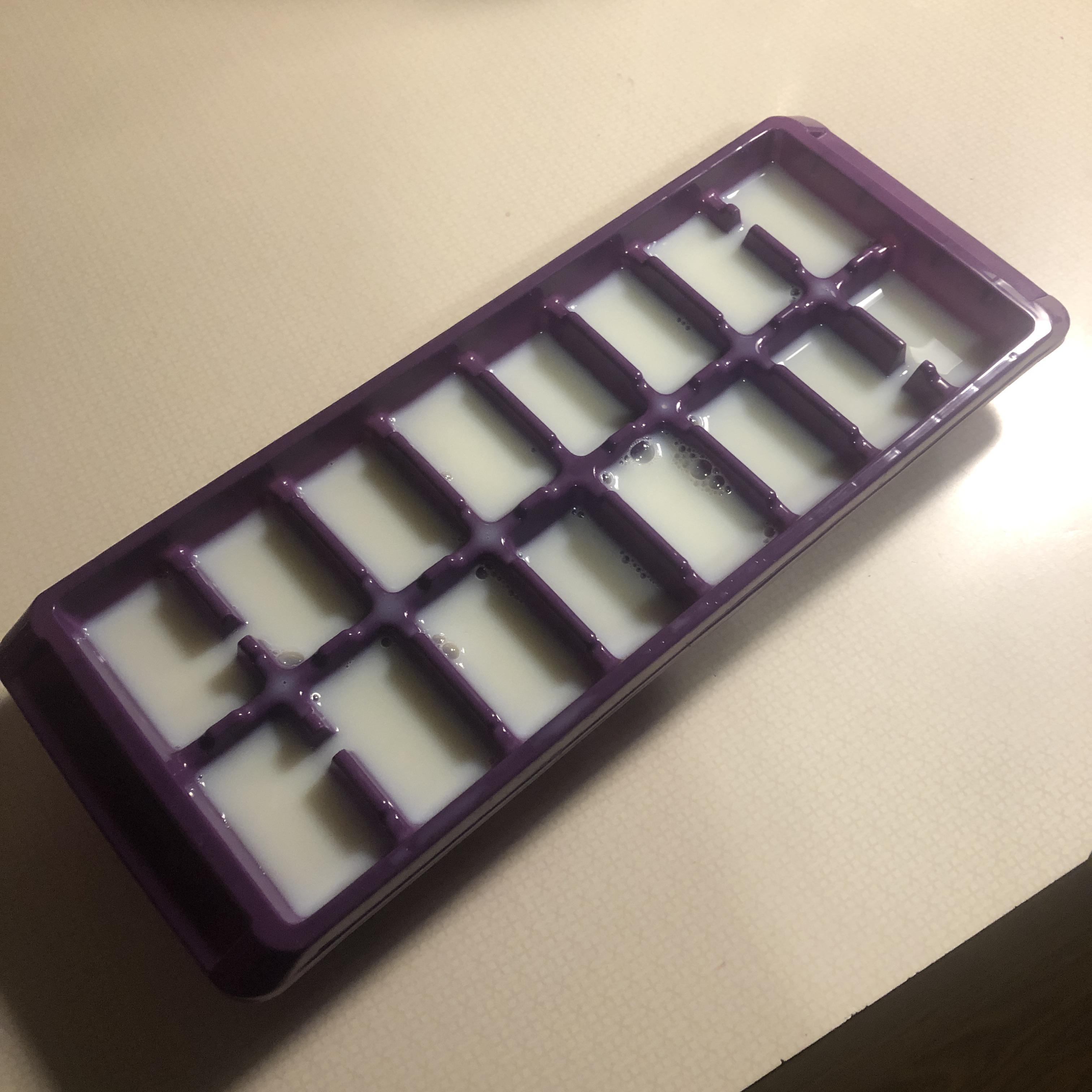 i like my milk COLD AF and i figured out how to add ice cubes without