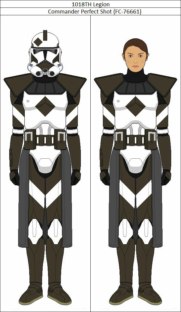 Female Star Wars Clone on phase 2 armour. By on