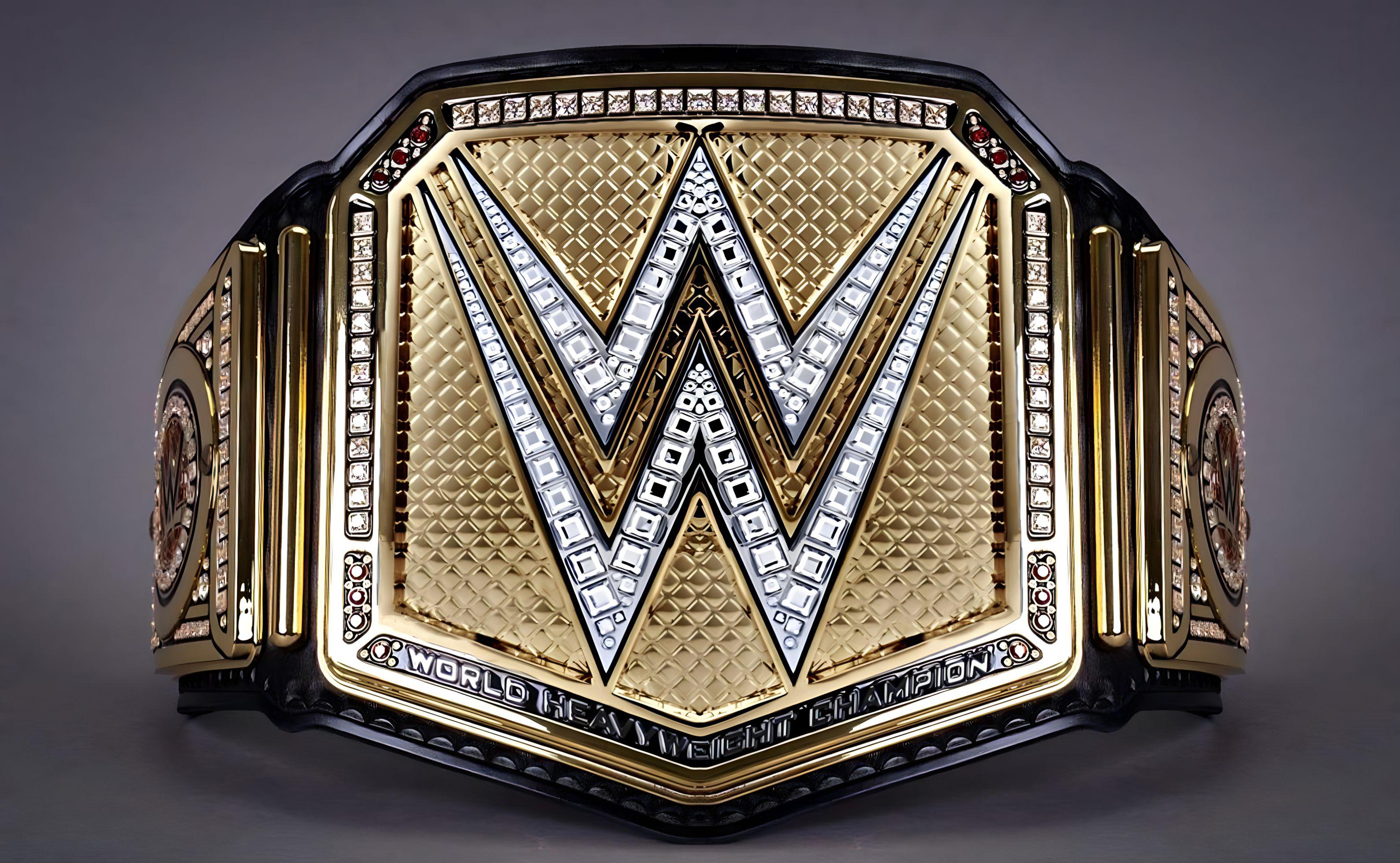Custom WWE championship belt. Thoughts? r/belttalk