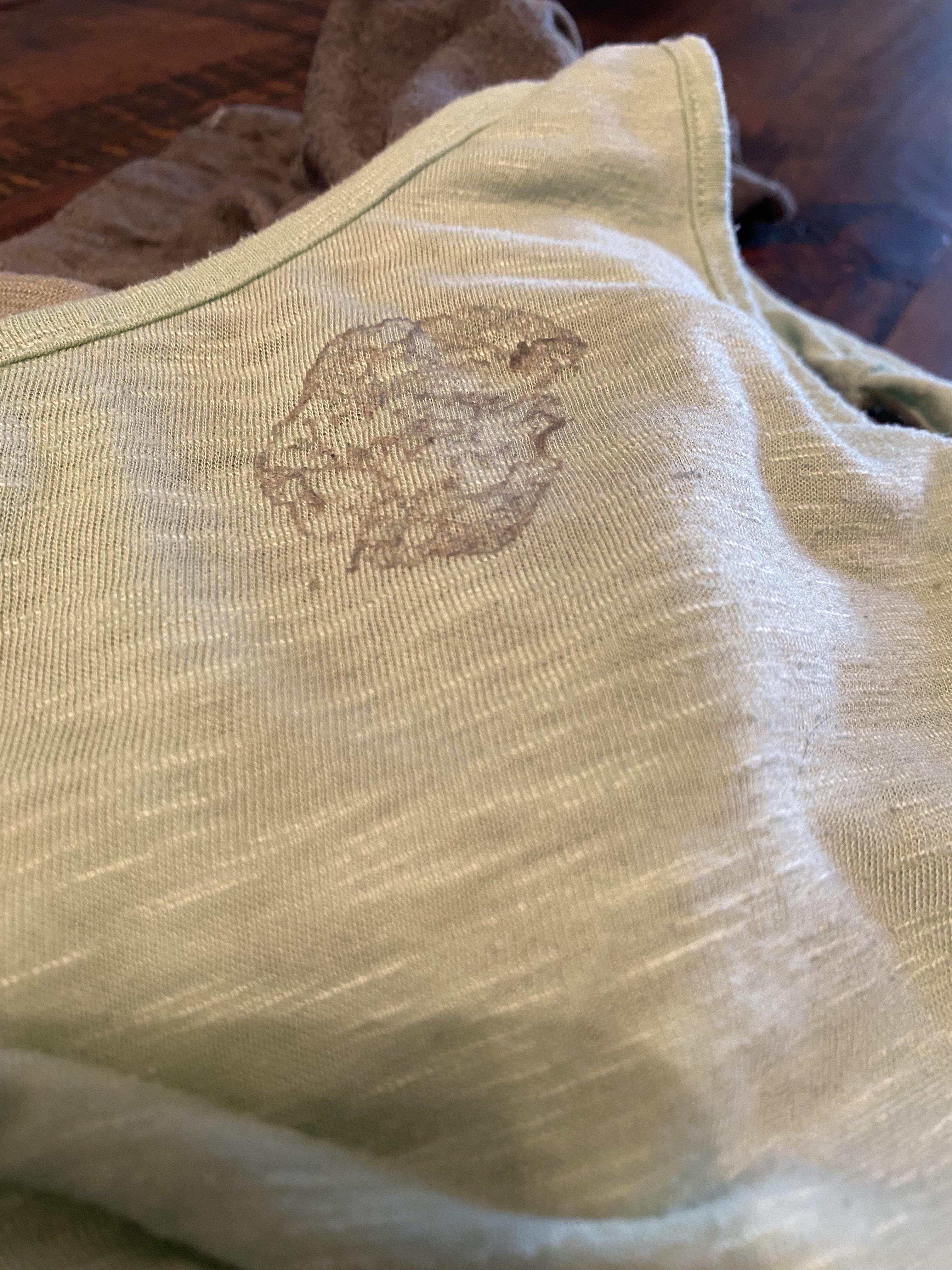 How would one get a sticker adhesive off of a shirt? Thanks so much