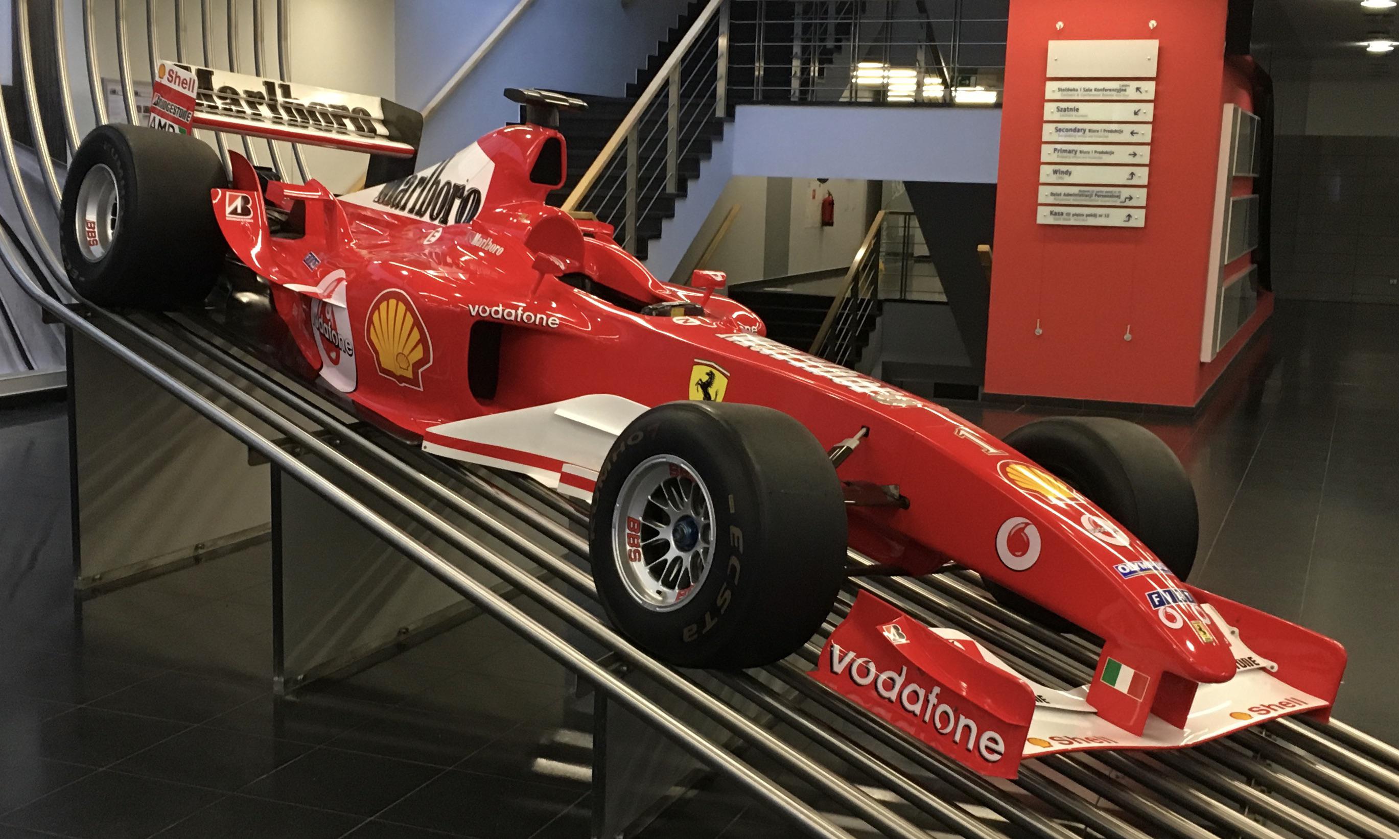 At the entrance to the Phillip Morris factory in Krakow. r/formula1