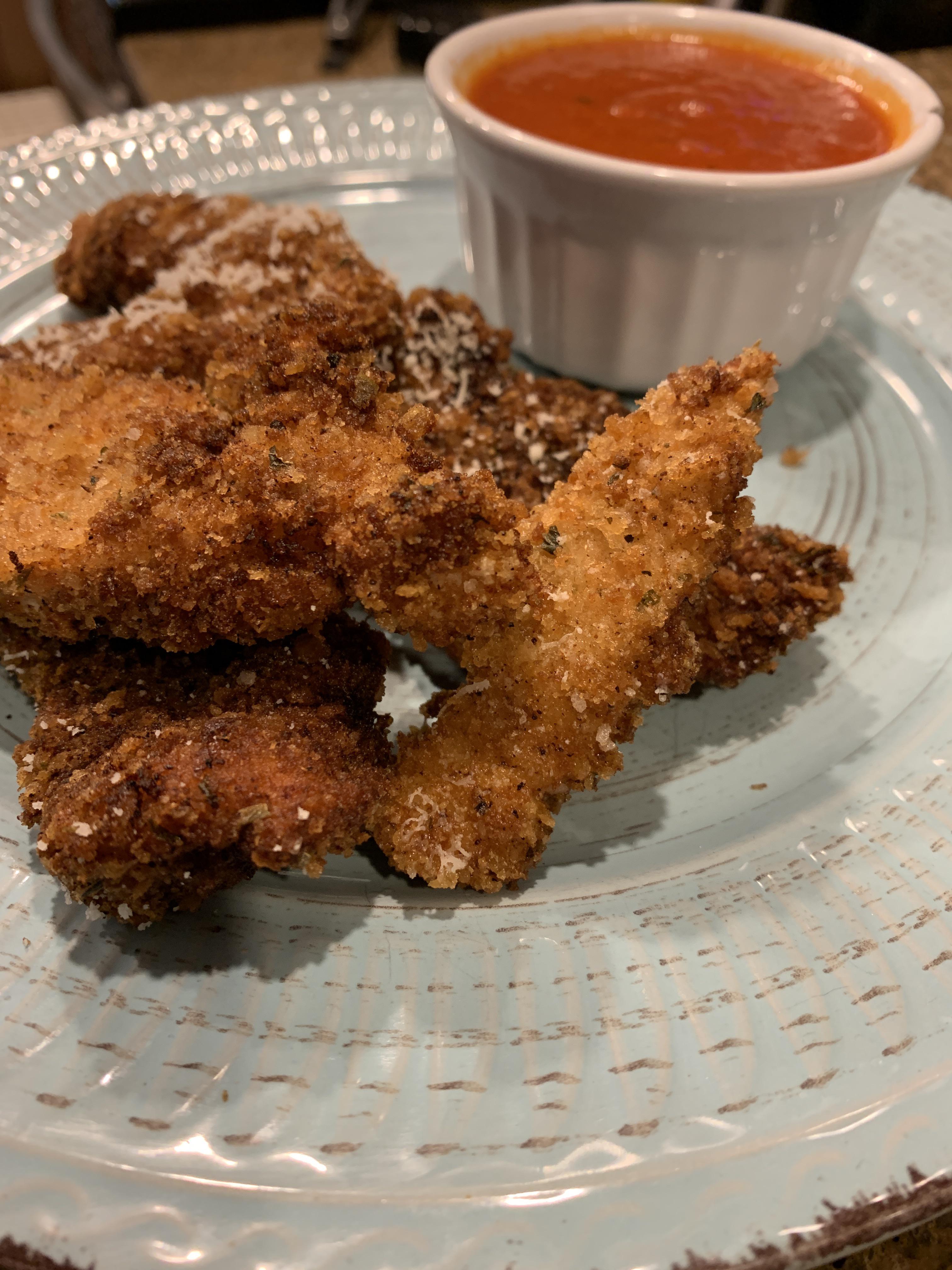[homemade] Olive Oil Fried Chicken r/food