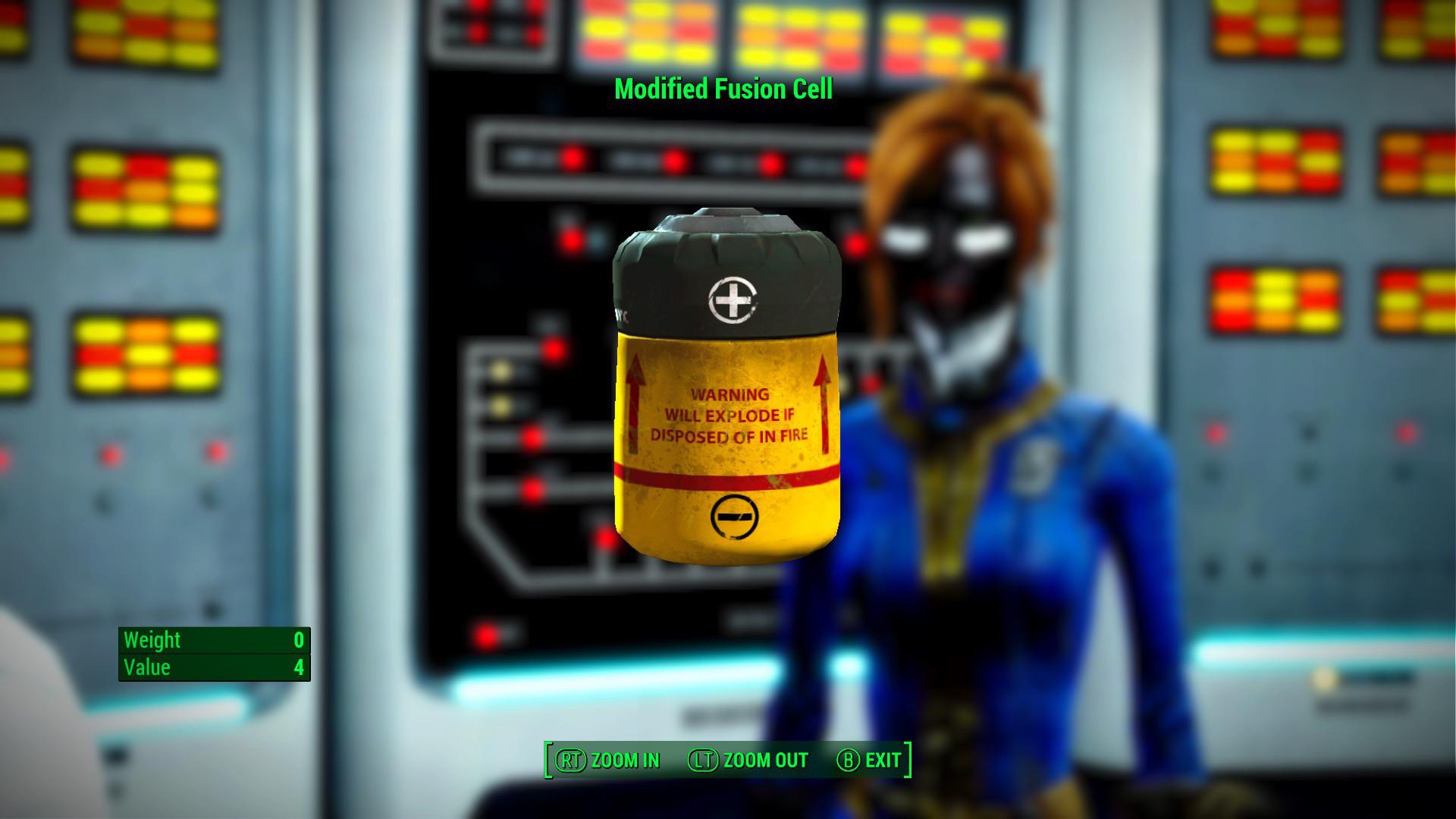 I found modified fusion cells being sold by the institute vendor