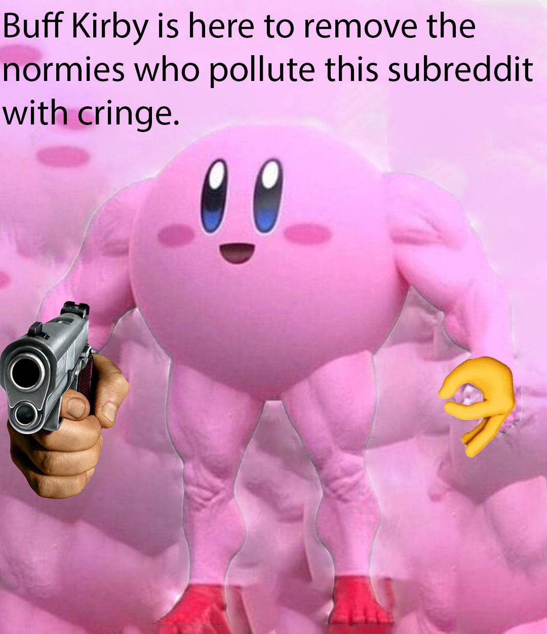 Say thanks to Buff Kirby memes