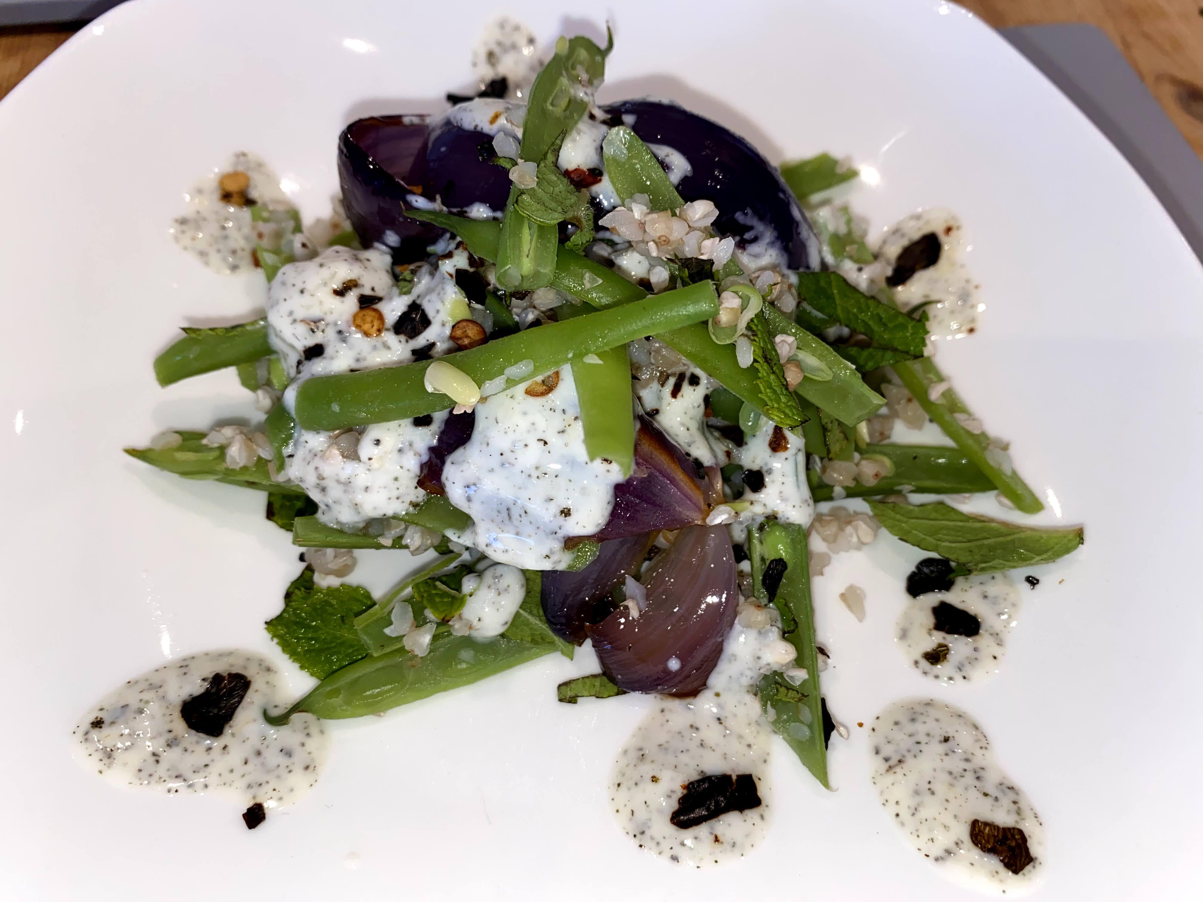 Buckwheat & French Bean Salad (Ottolenghi Simple Cook Book Recipe
