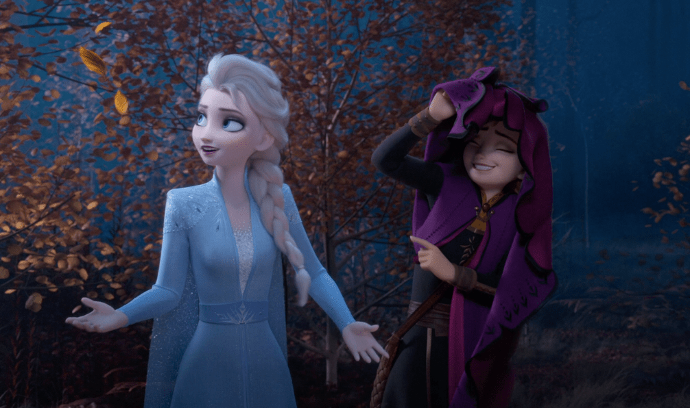 Anna laughing at Elsa Shot of the day 17 r/Frozen