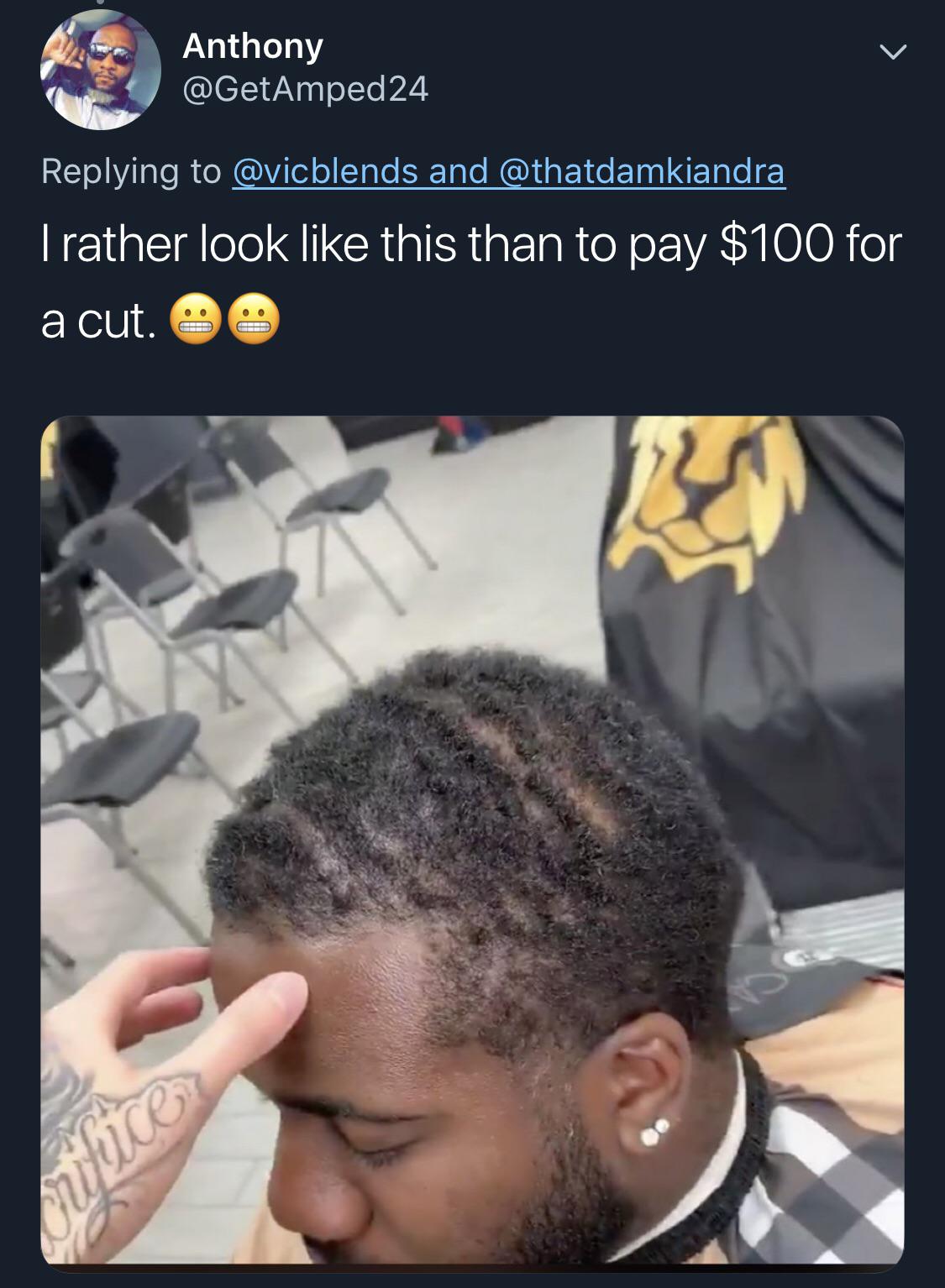 If I pay 100 for a haircut it better last 2 months r/BlackPeopleTwitter