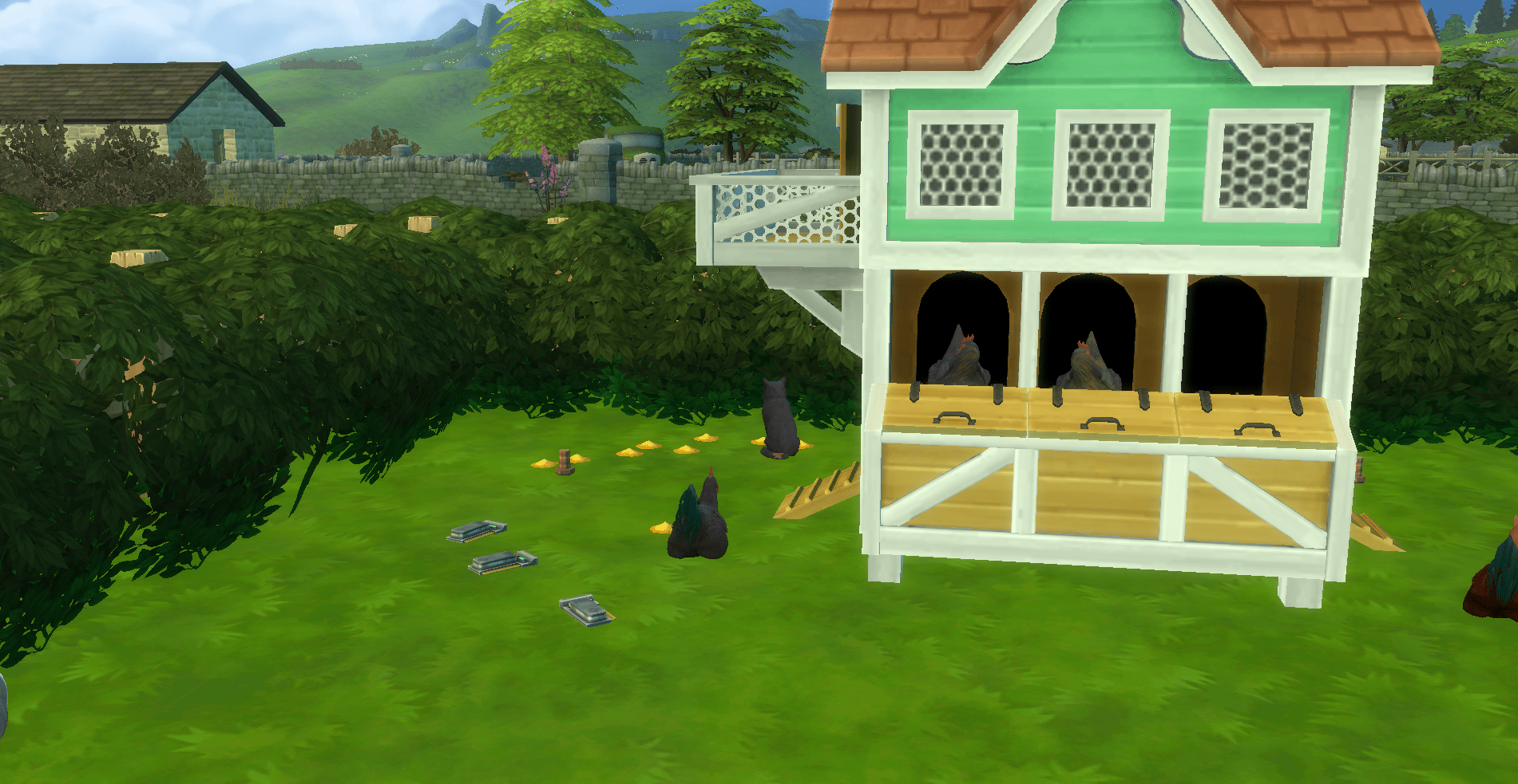 Does anyone else's chicken coop keep spawning upgrade parts? r/thesims