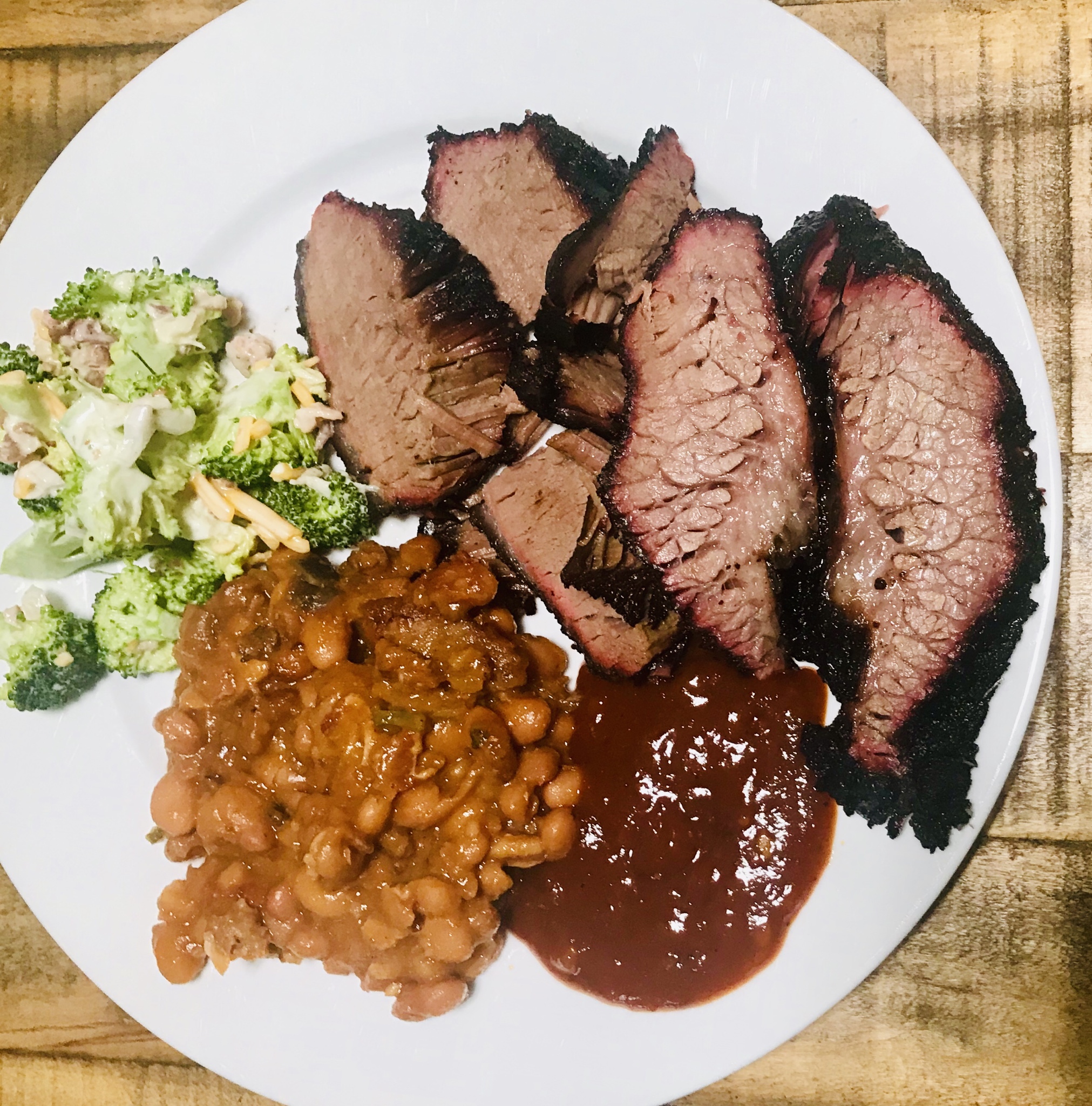 [Homemade] Brisket and Baked Beans r/food
