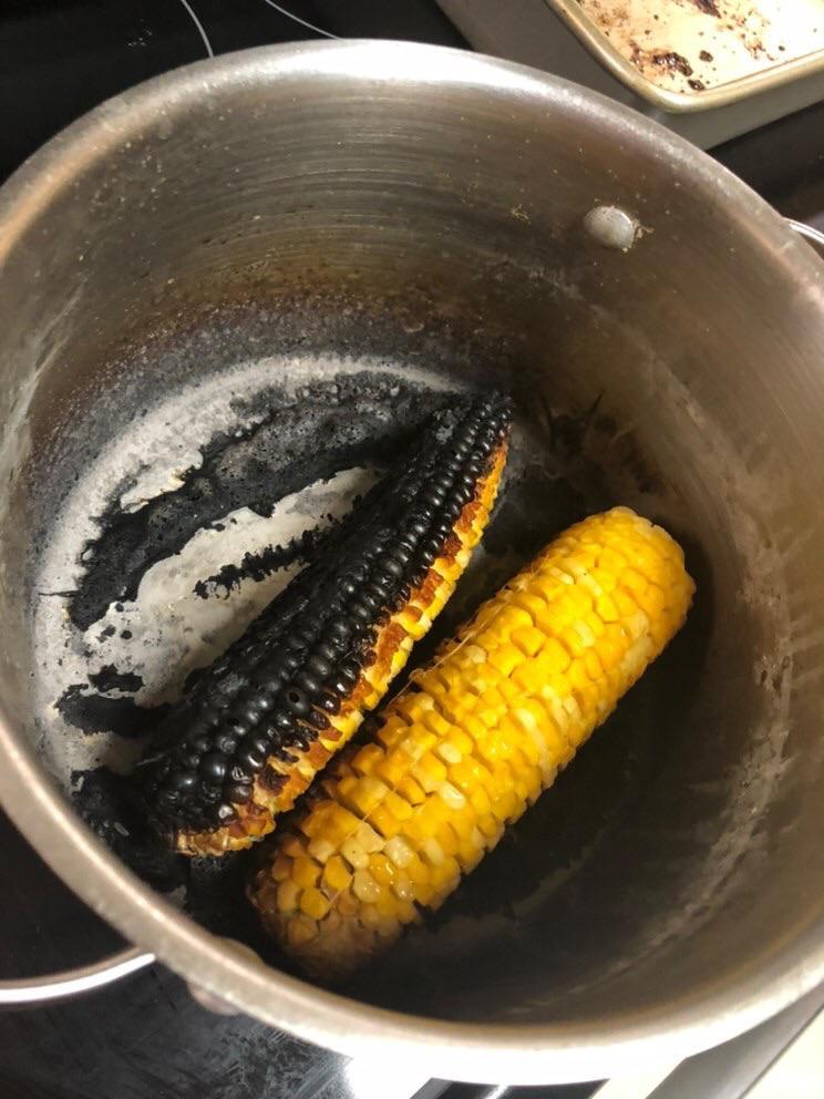 Erik burnt the corn r/shittyfoodporn