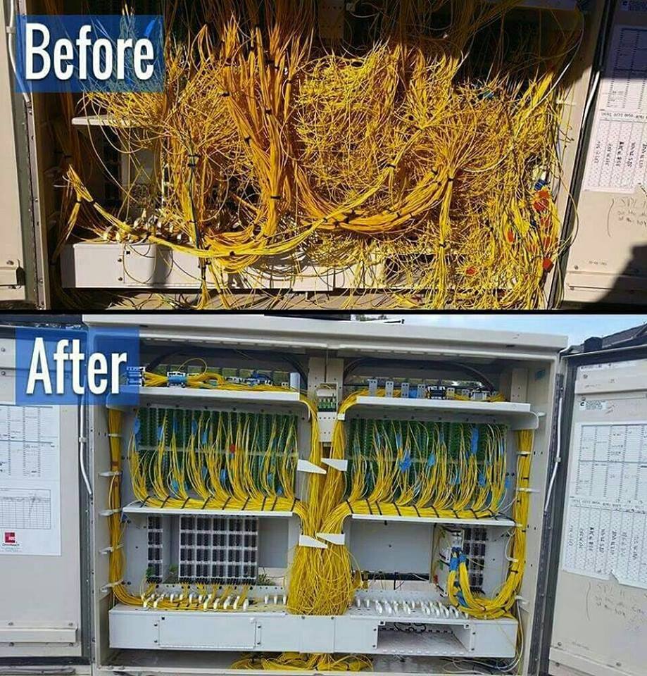 Good cable management.. r/oddlysatisfying